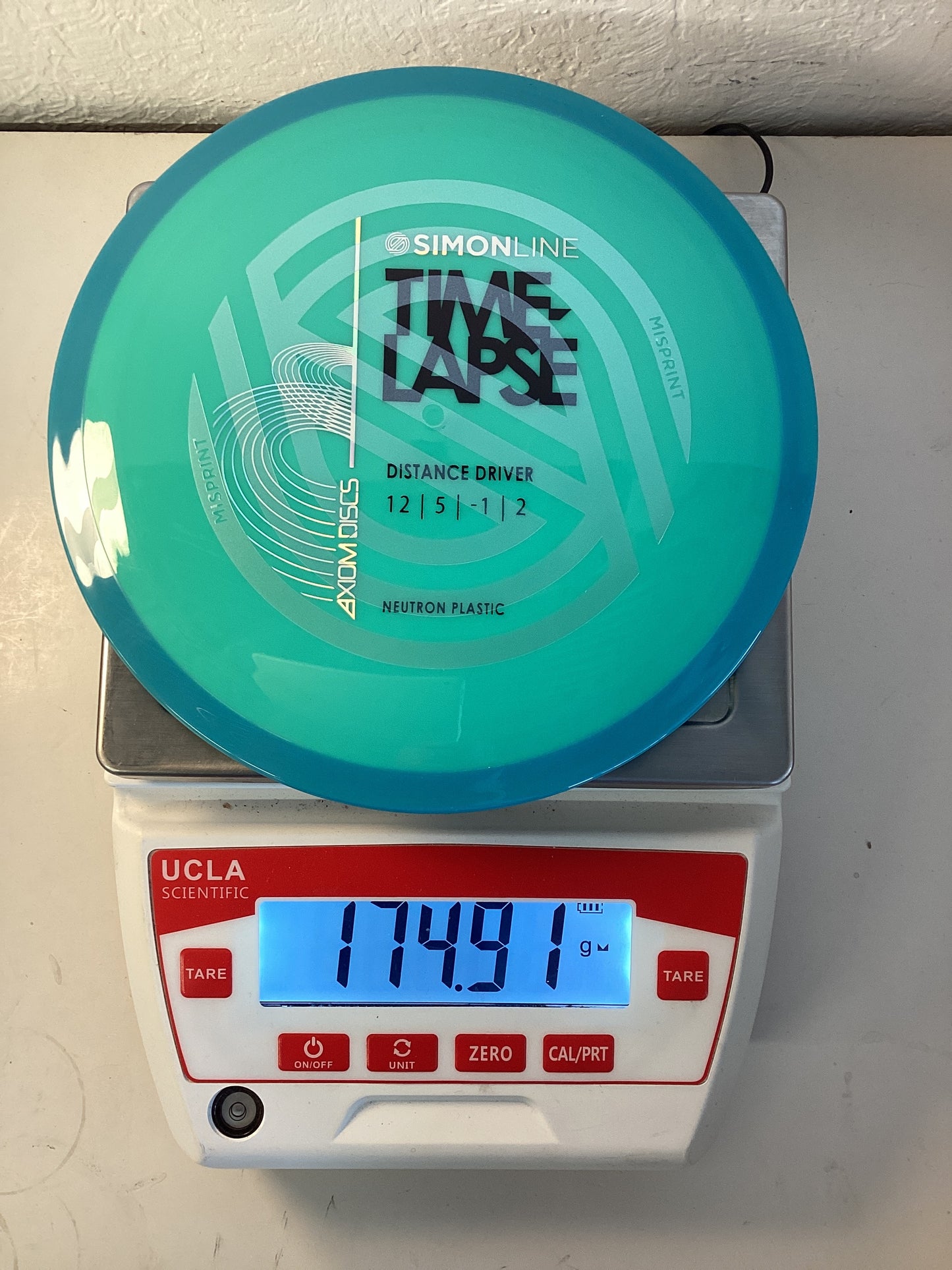 Axiom Neutron Time-Lapse (Retooled) Misprint - Simon Line Misprint Stamp