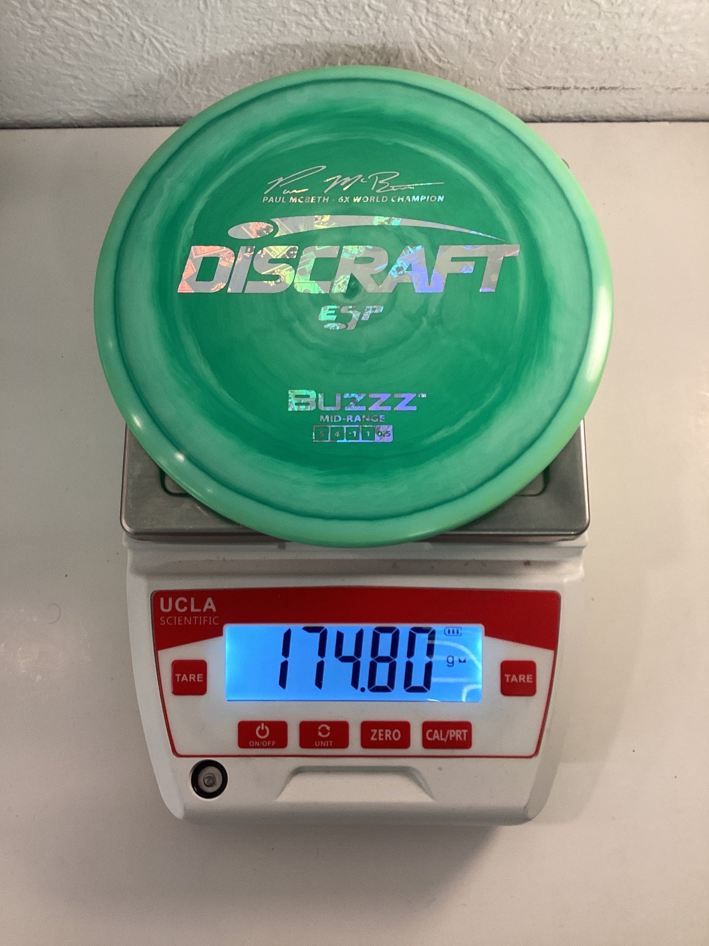 Discraft Paul McBeth 6x ESP Buzzz Signature Series