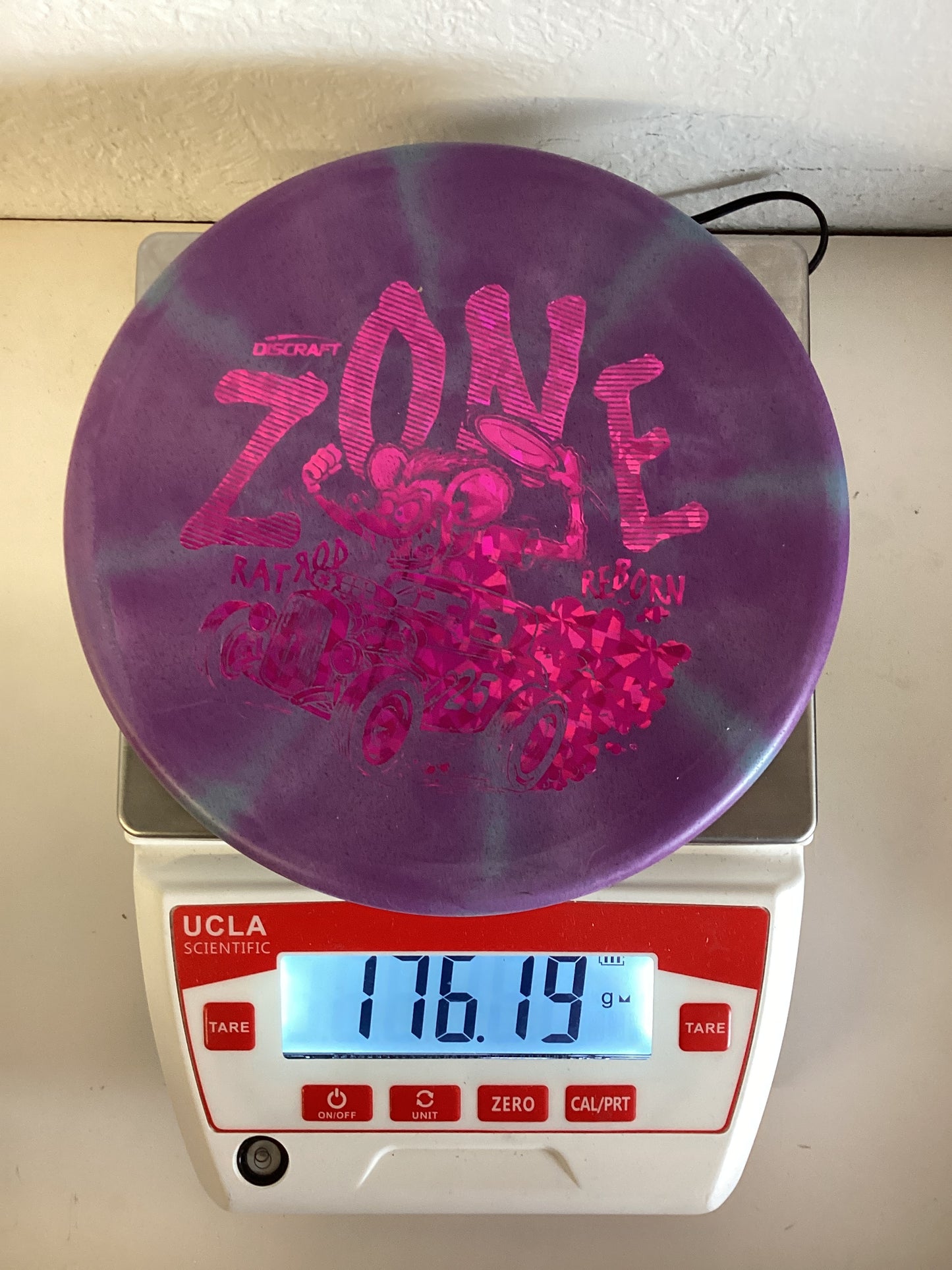 Discraft Rubber Blend Swirl (8-hole) Zone - 2025 Ledgestone Edition