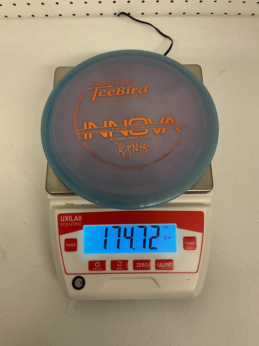 Innova Swirled Star Teebird KJ Nybo Tour Series- Purple/Blue - *PREOWNED*