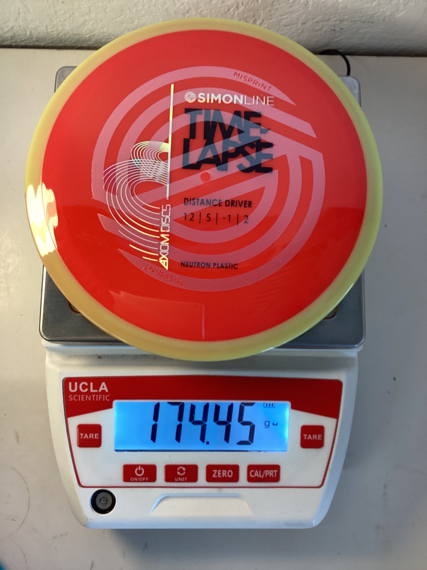 Axiom Neutron Time-Lapse (Retooled) Misprint - Simon Line Misprint Stamp