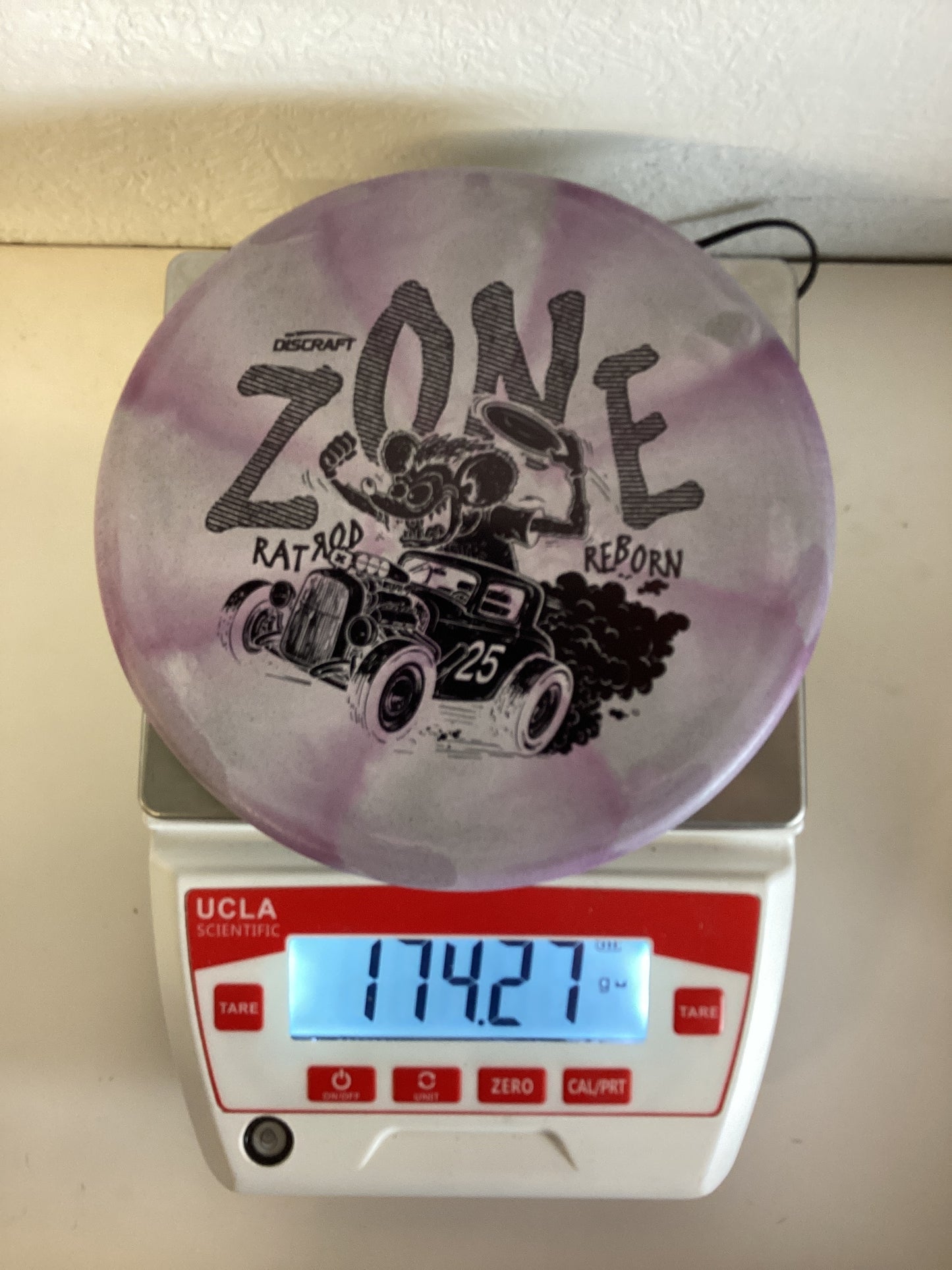 Discraft Rubber Blend Swirl (8-hole) Zone - 2025 Ledgestone Edition