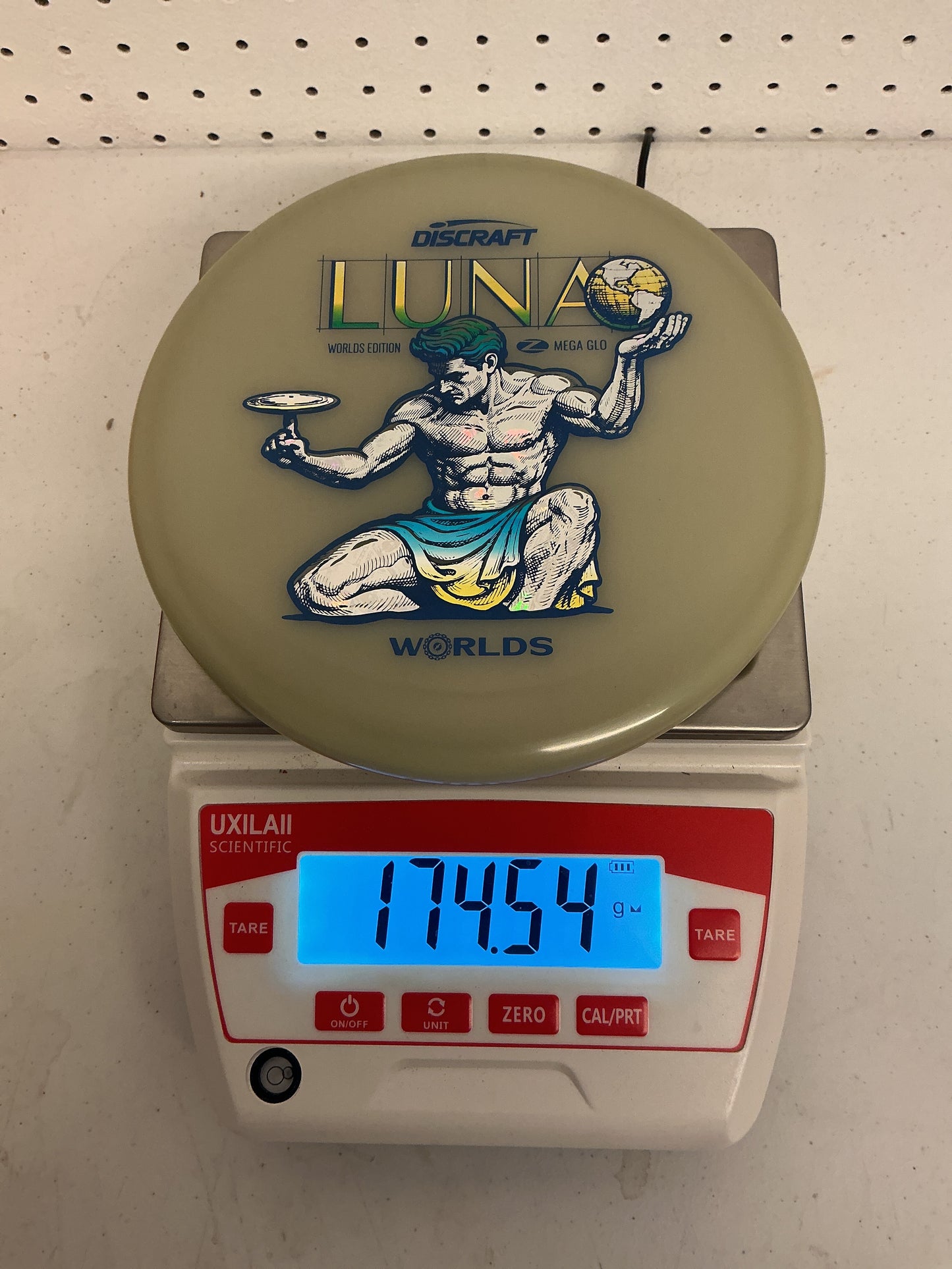 Discraft Worlds 2026 Edition Mega Glo Luna - Spirit of Detroit