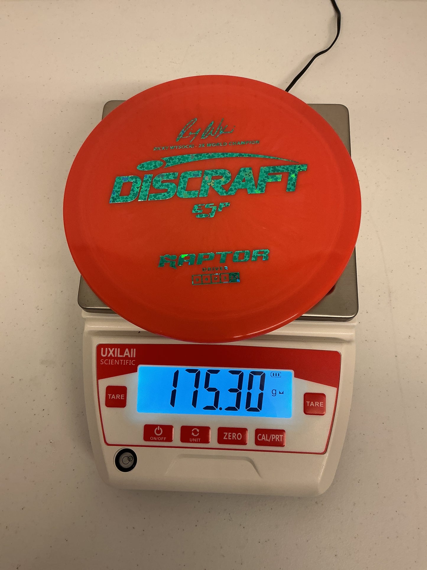 Discraft ESP Raptor - Ricky Wysocki 2x World Champion Stamp
