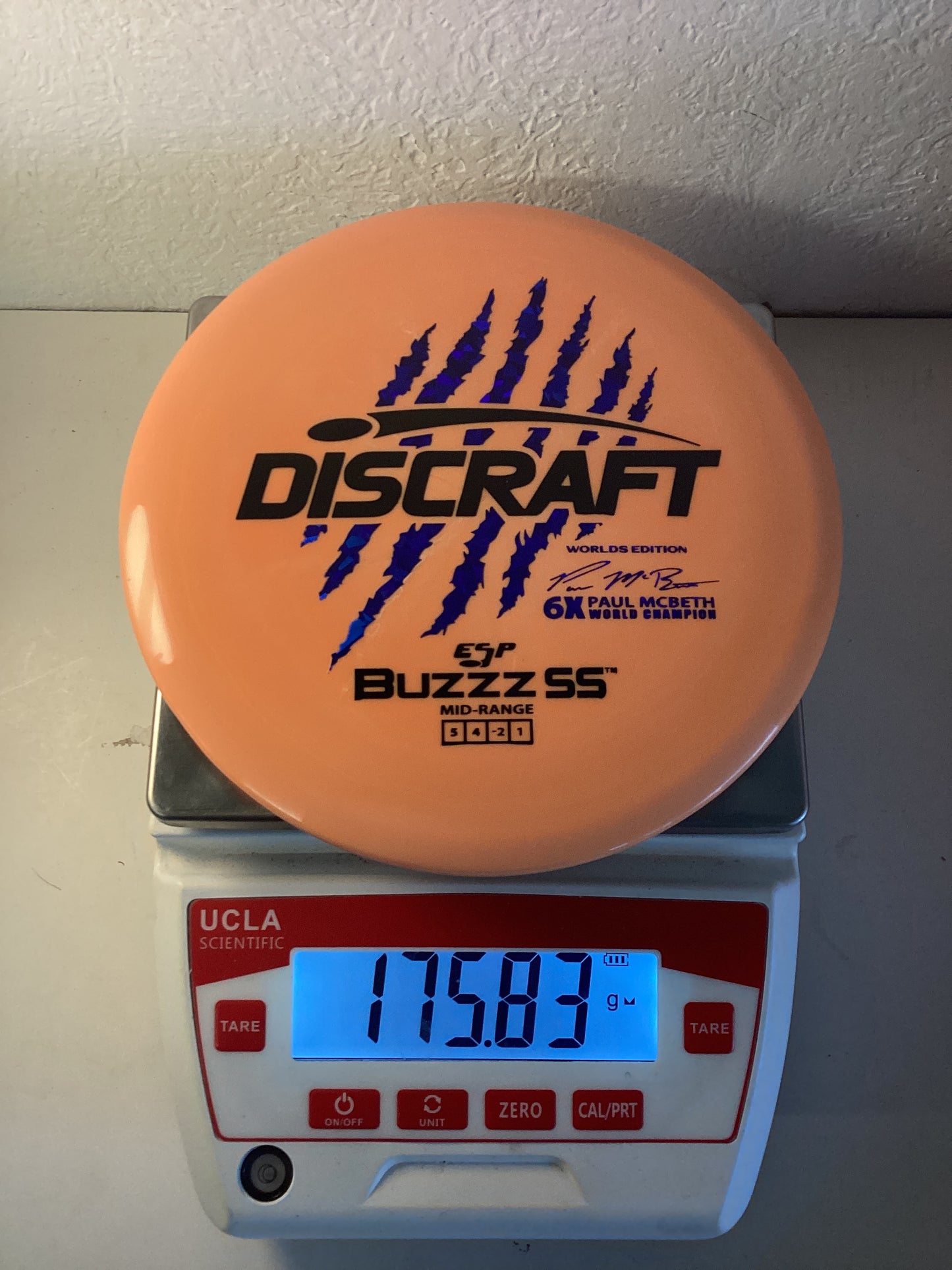 Discraft Worlds 2026 Edition ESP Buzzz SS - Paul McBeth 6-Claw