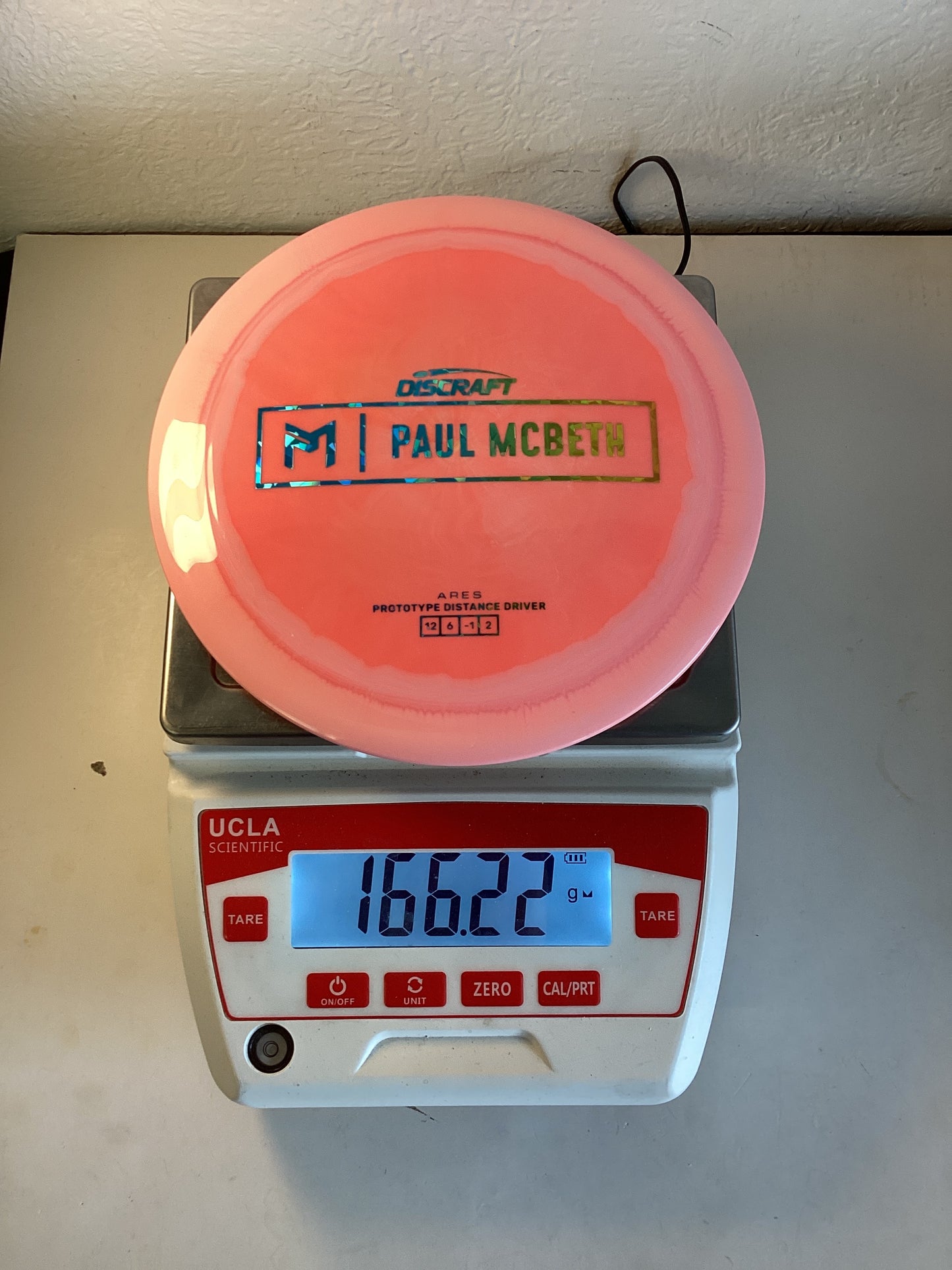 Discraft Paul McBeth Ares Prototype