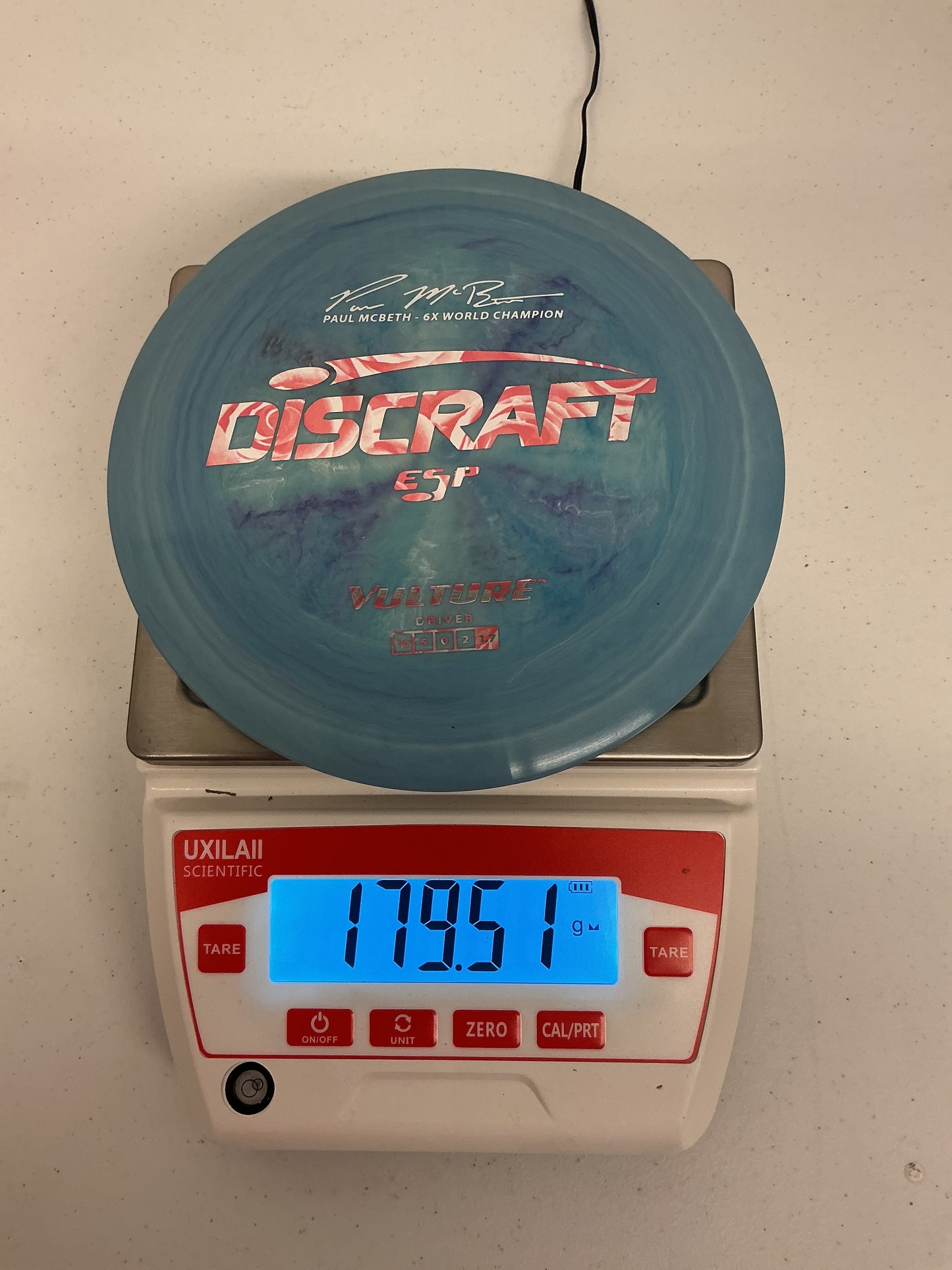 Discraft Paul McBeth 6x ESP Vulture Signature