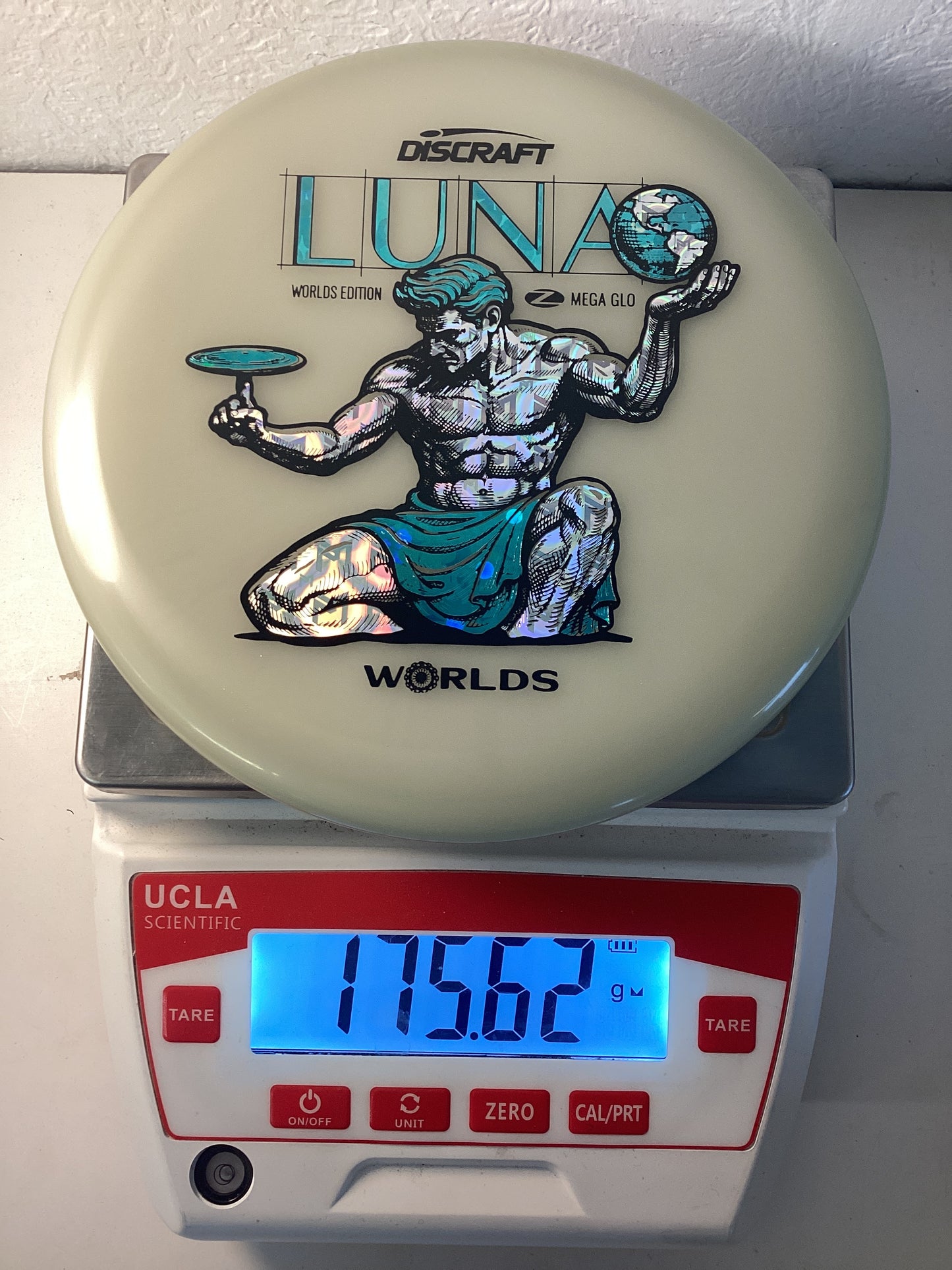 Discraft Worlds 2026 Edition Mega Glo Luna - Spirit of Detroit