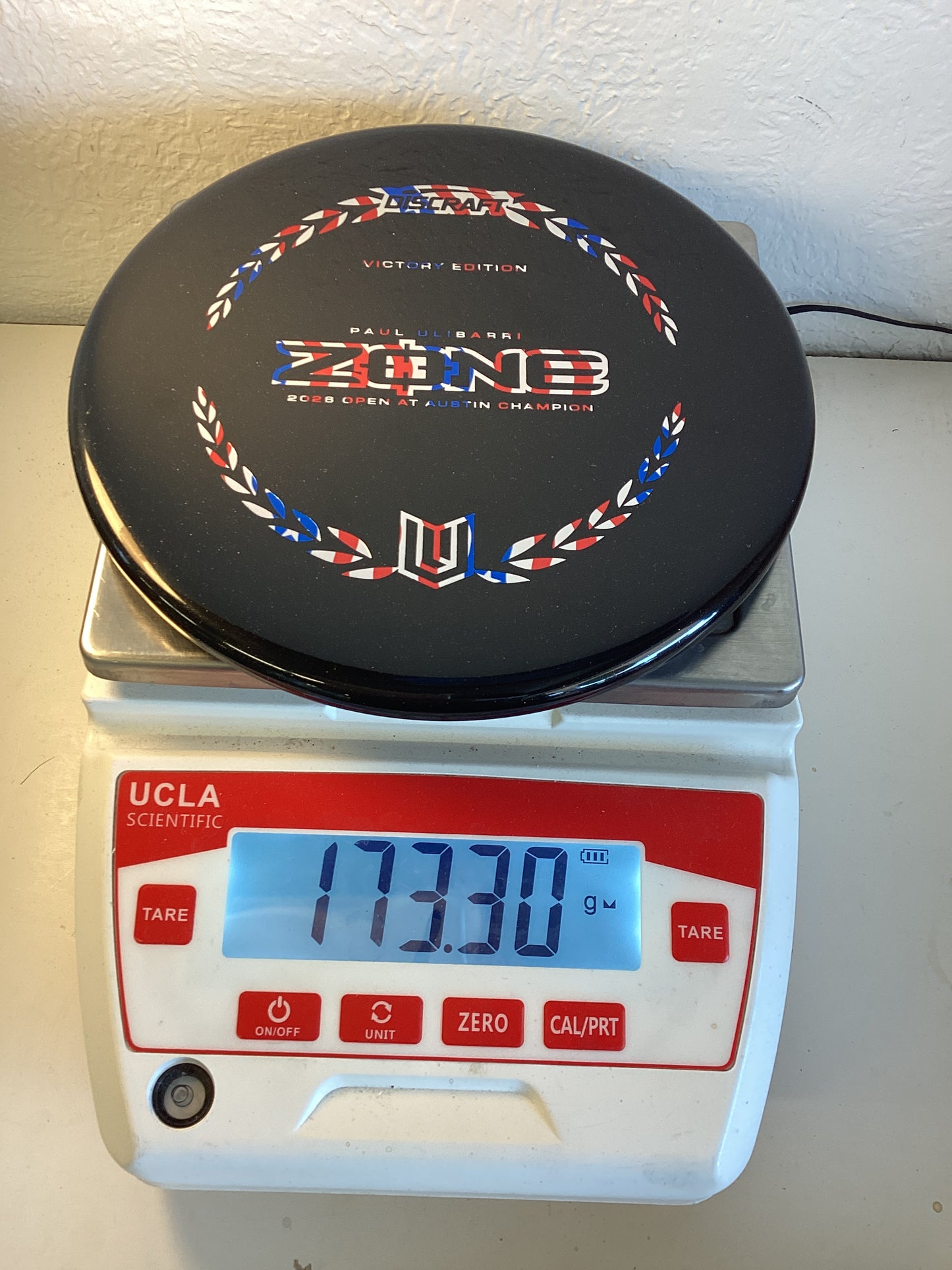 Discraft Victory Edition Zone - Paul Ulibarri 2026 Open at Austin