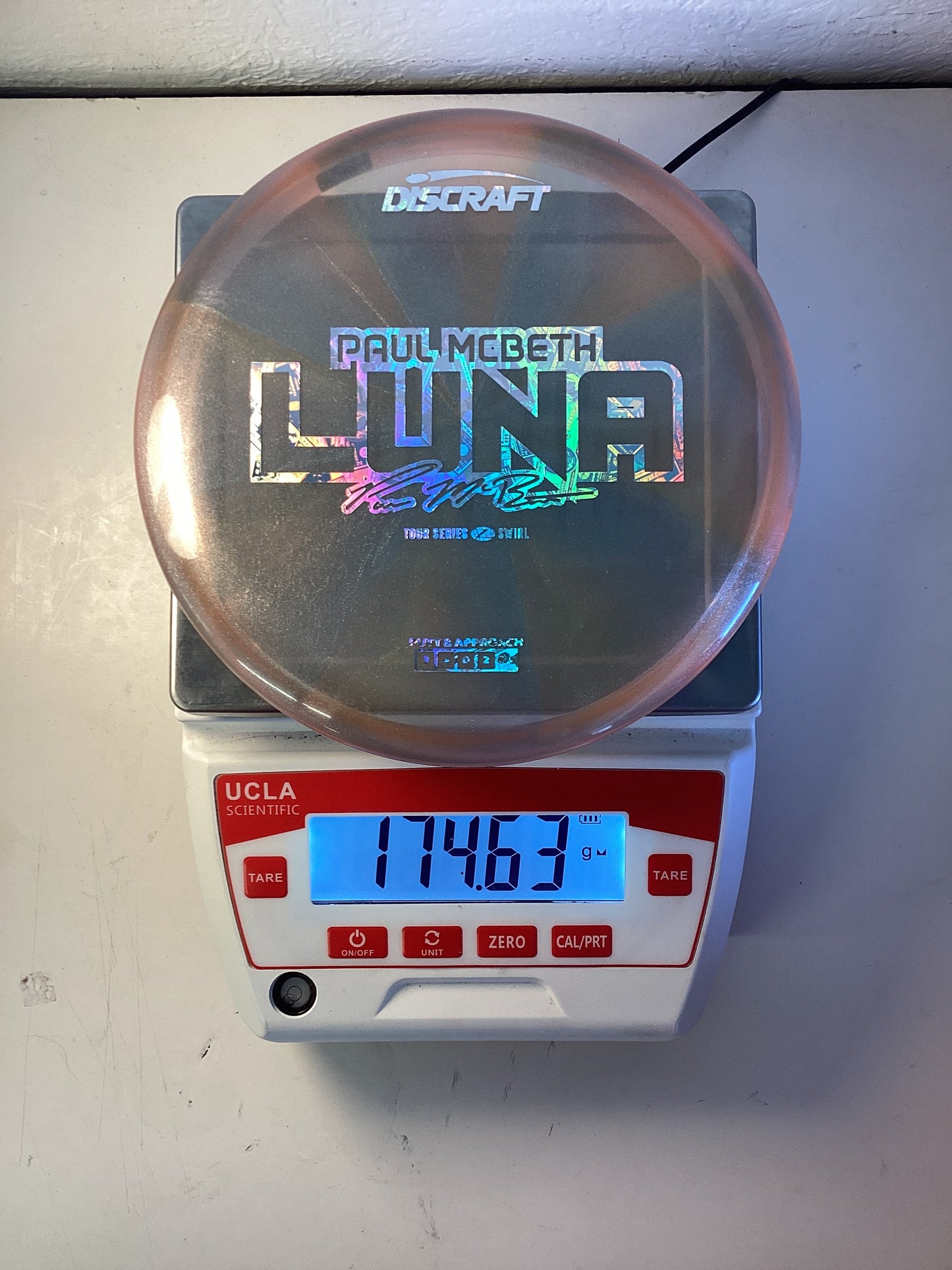Discraft Z Swirl Luna Paul McBeth 2025 Tour Series