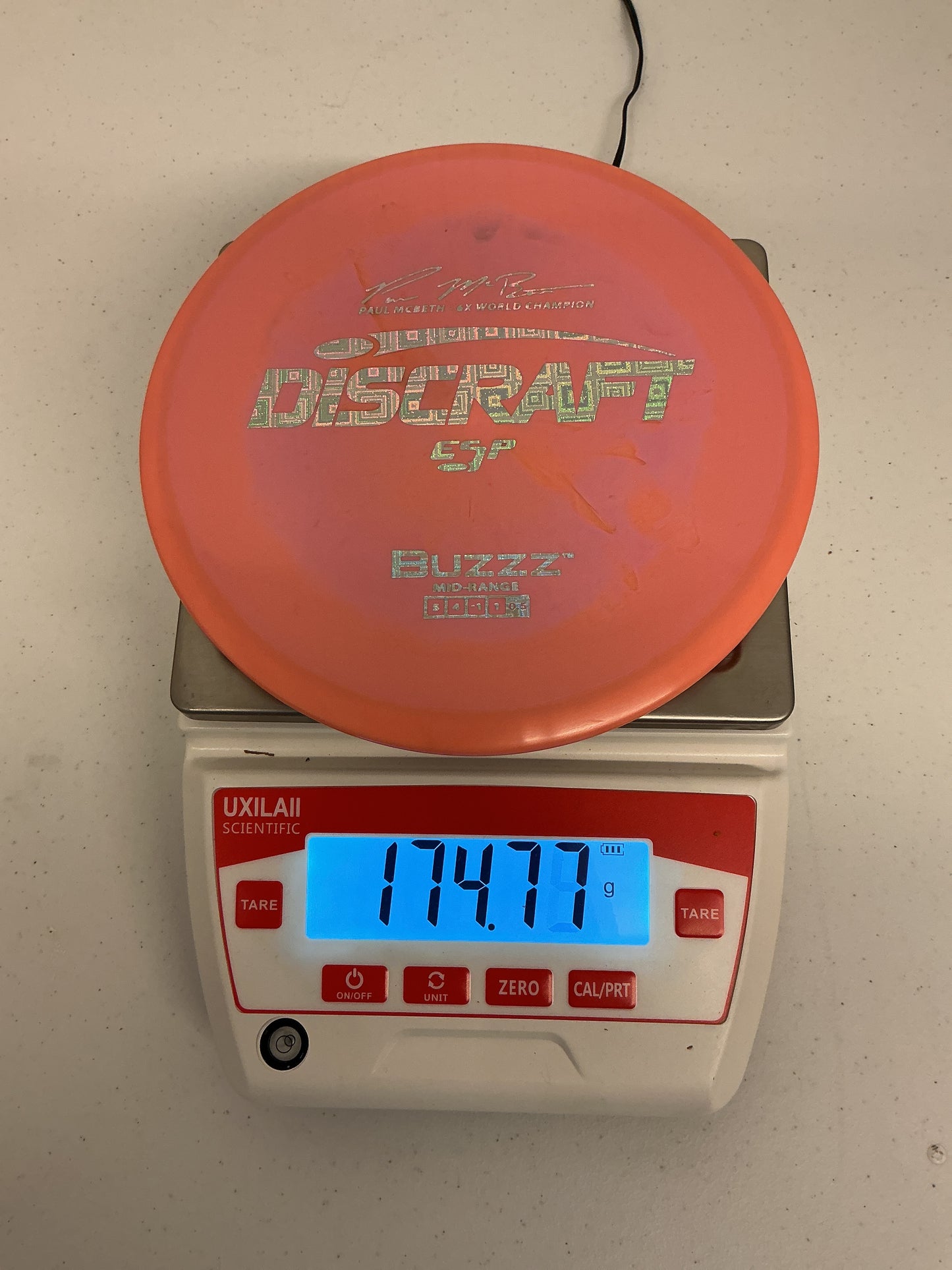 Discraft Paul McBeth 6x ESP Buzzz Signature Series