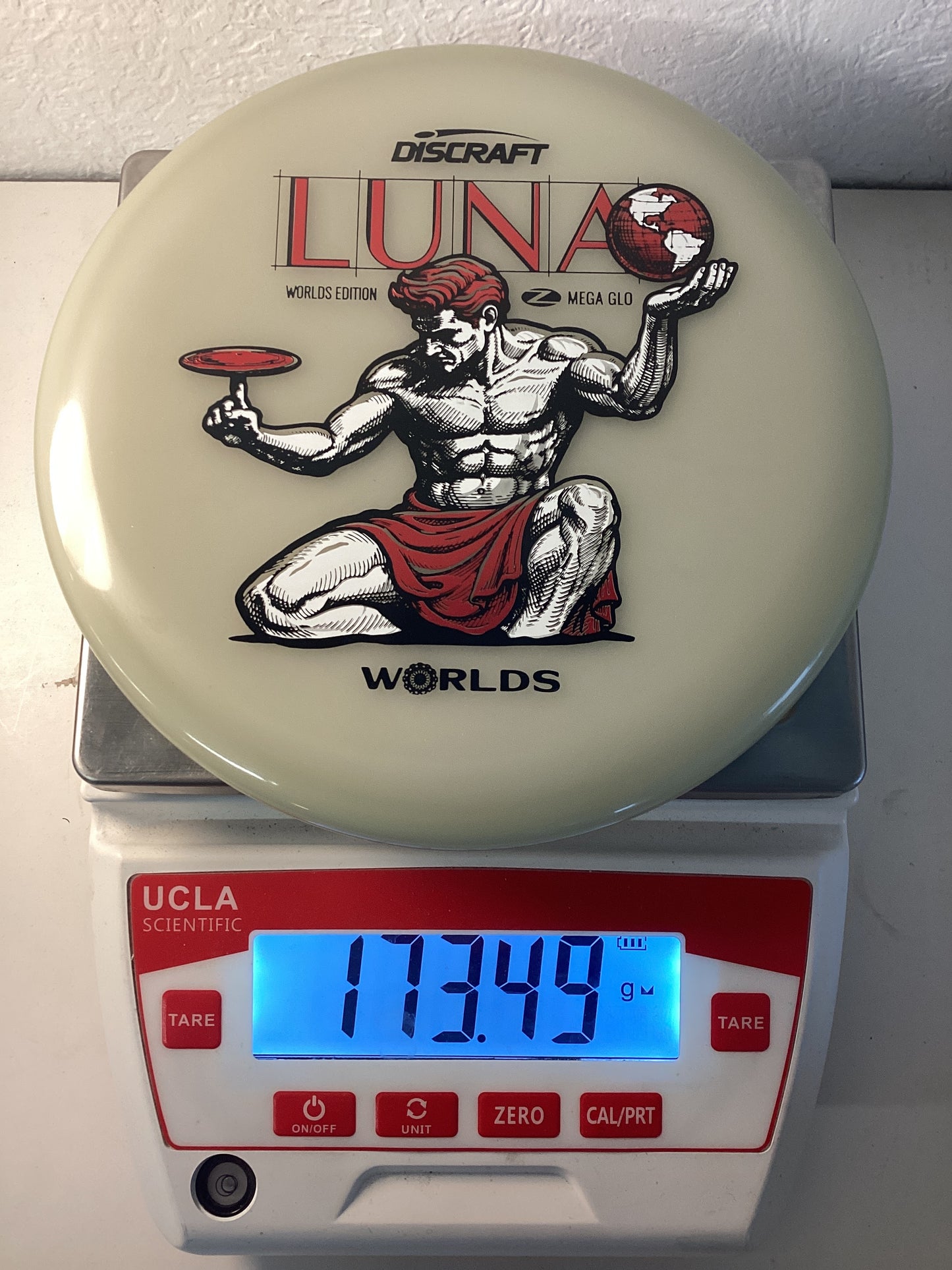 Discraft Worlds 2026 Edition Mega Glo Luna - Spirit of Detroit