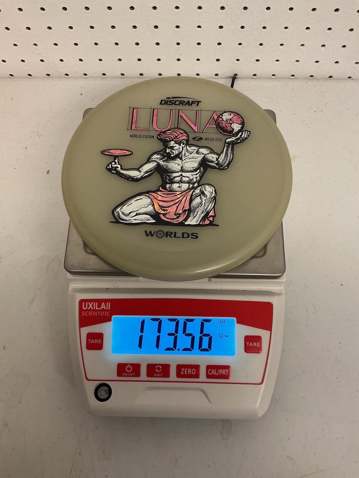Discraft Worlds 2026 Edition Mega Glo Luna - Spirit of Detroit
