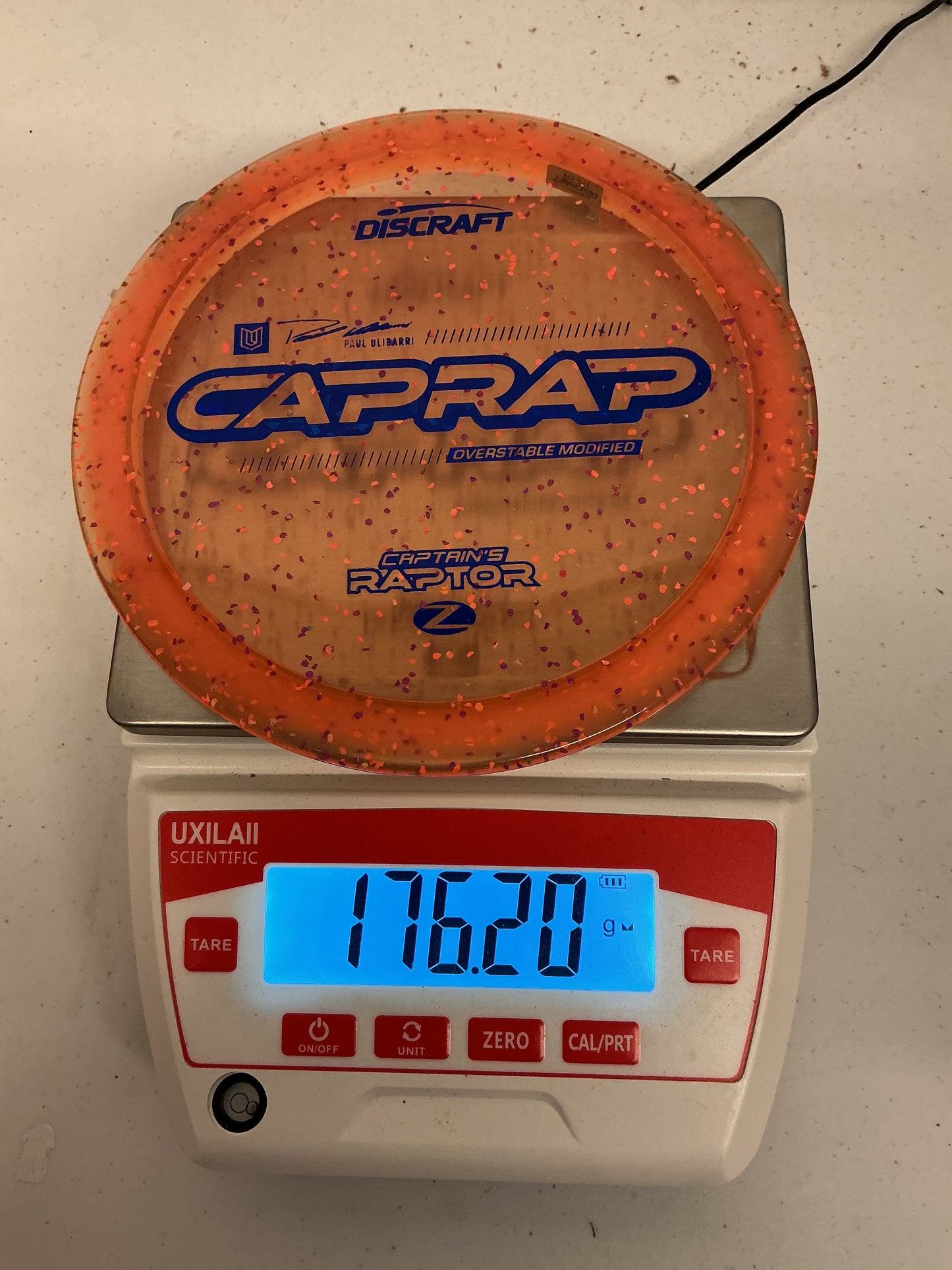 Discraft Z Confetti Captain's Raptor 2026