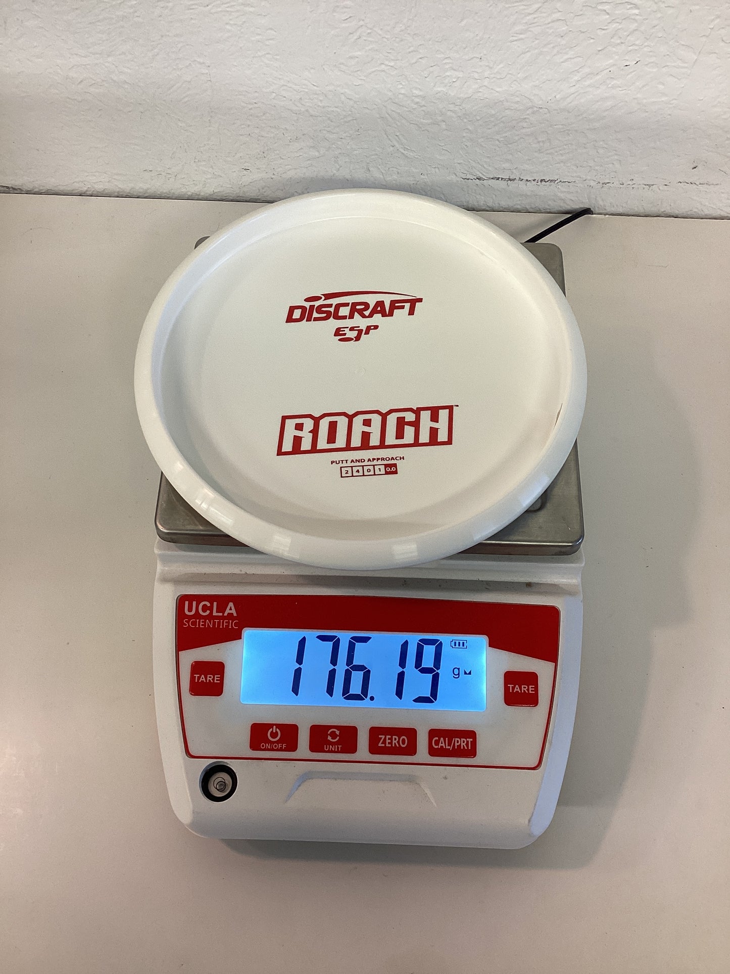 Discraft ESP Roach Solid White Bottom Stamp