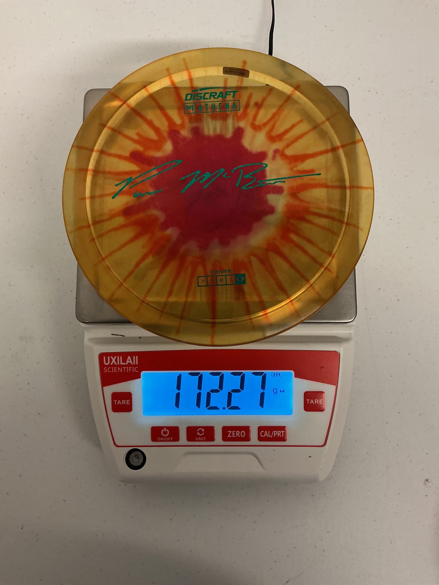 Discraft Z Line Fly Dye Paul McBeth Athena