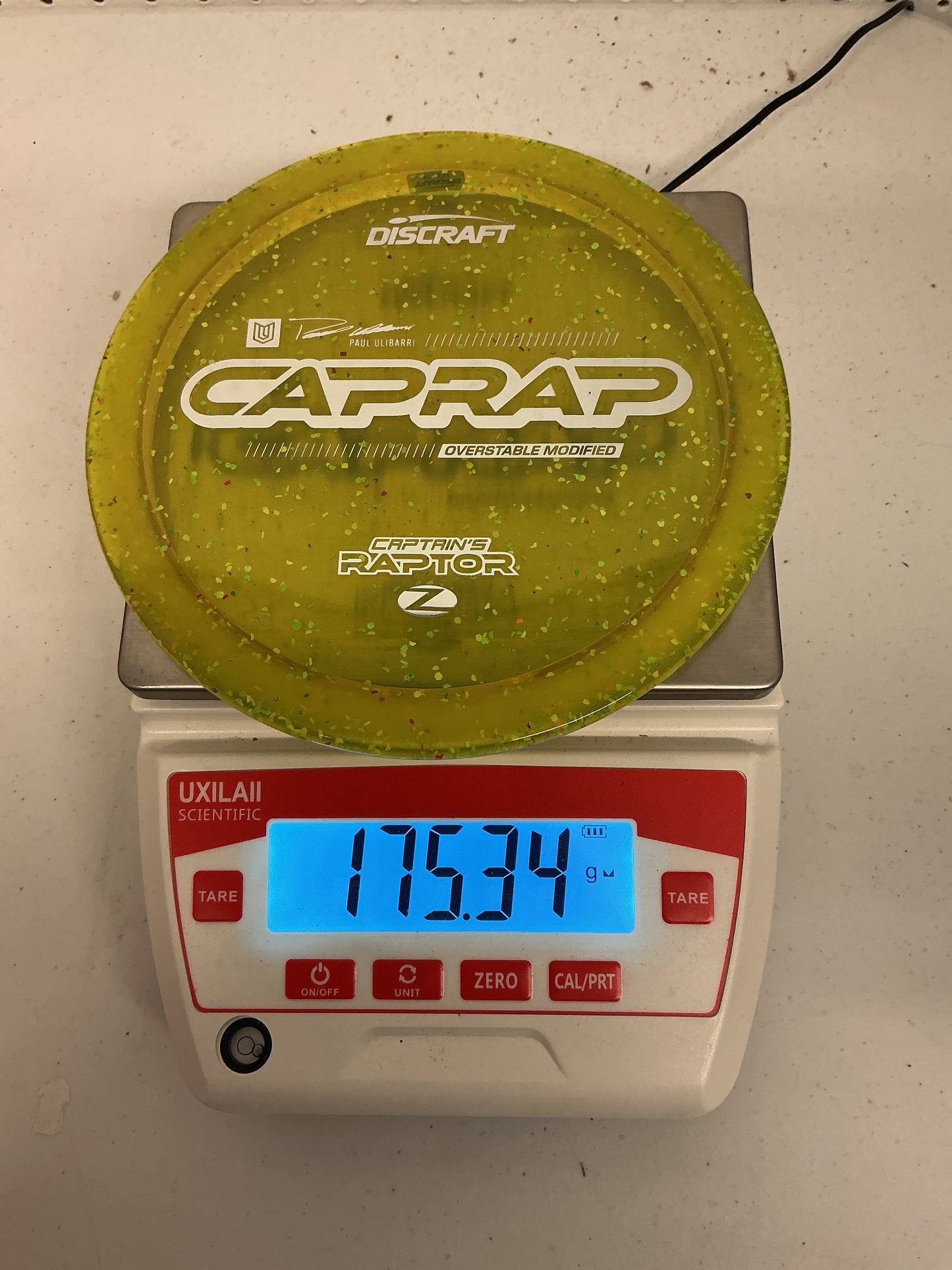 Discraft Z Confetti Captain's Raptor 2026