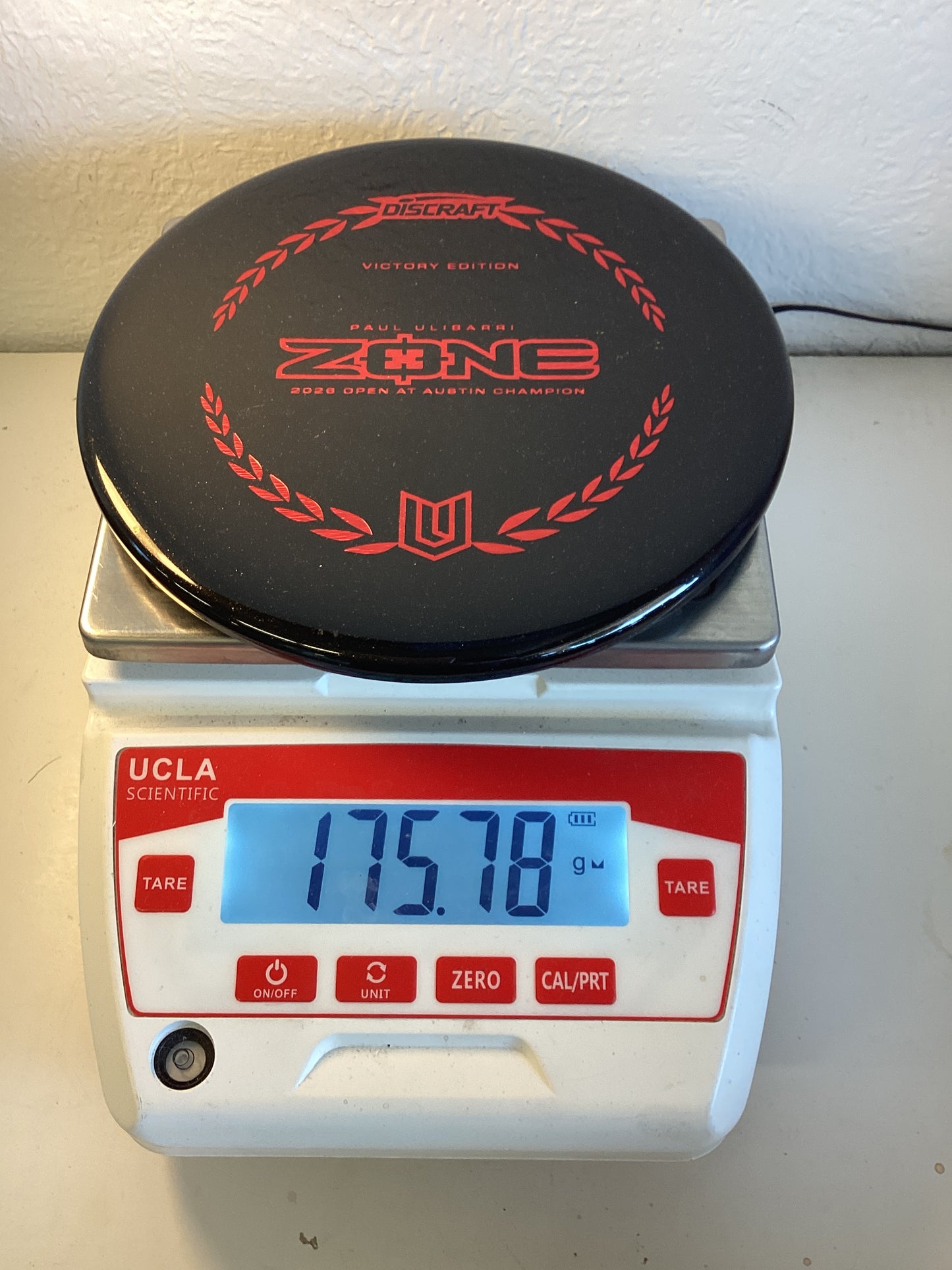 Discraft Victory Edition Zone - Paul Ulibarri 2026 Open at Austin