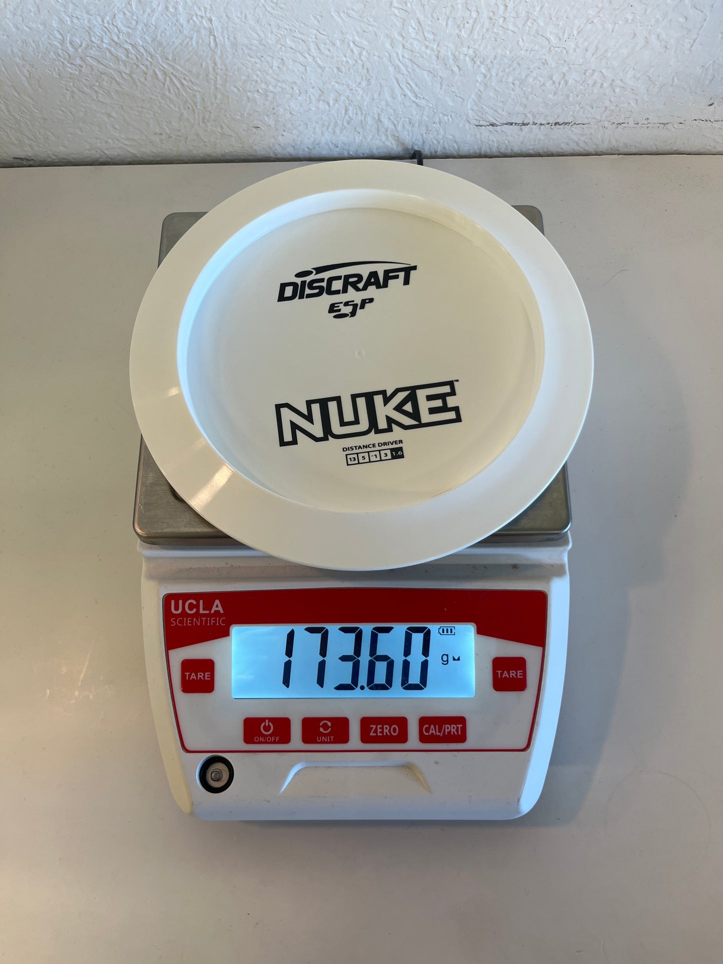 Discraft ESP Nuke Solid White Bottom Stamp