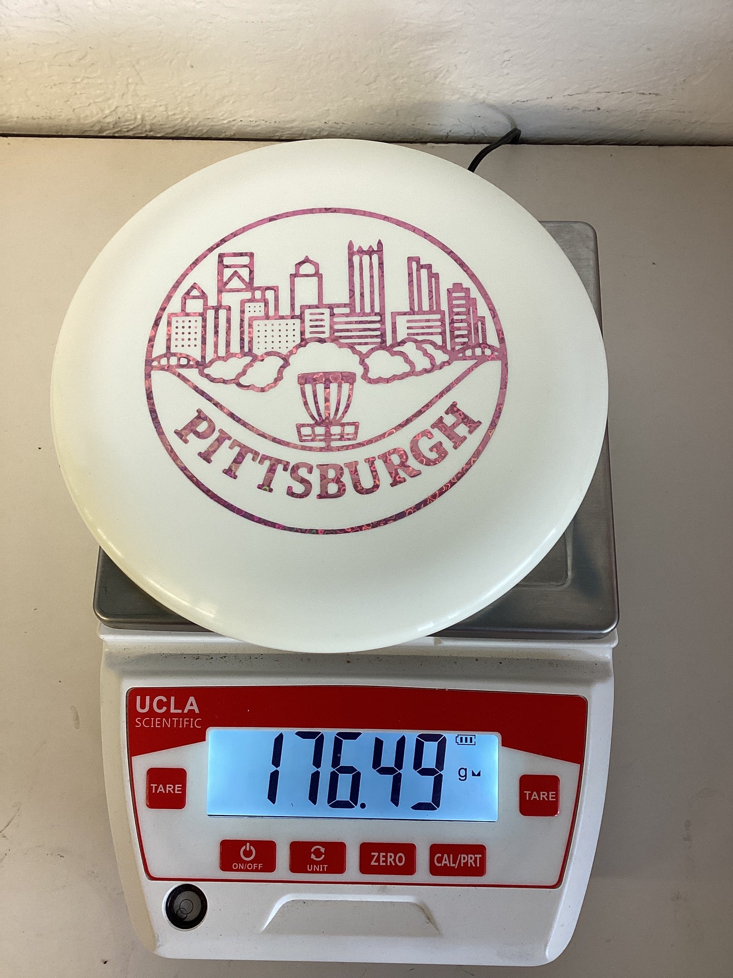 Discraft ESP Roach Solid White Bottom Stamp