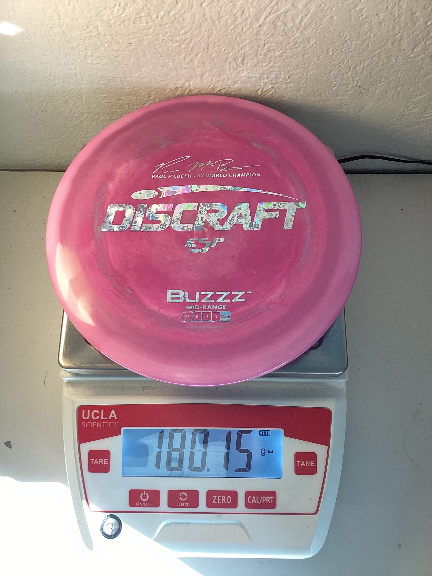 Discraft Paul McBeth 6x ESP Buzzz Signature Series