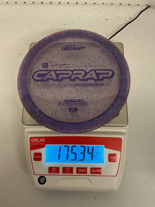 Discraft Z Confetti Captain's Raptor 2026