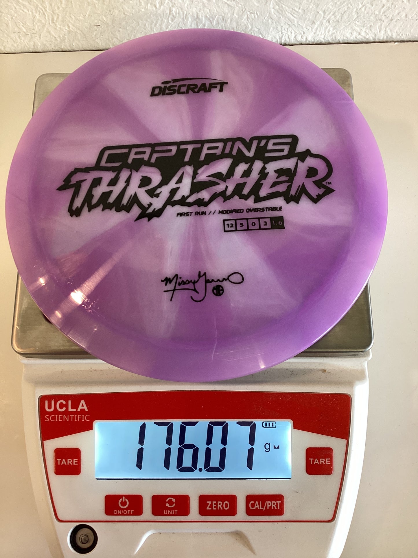 Discraft Missy Gannon Captain’s Thrasher First Run