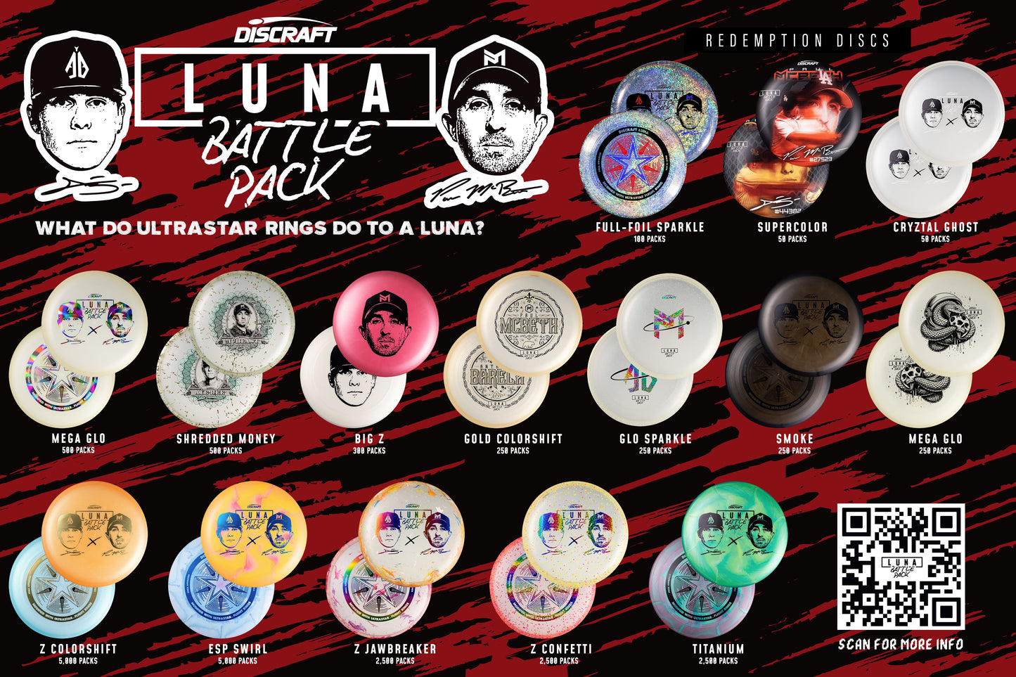 Discraft Luna Battle Pack