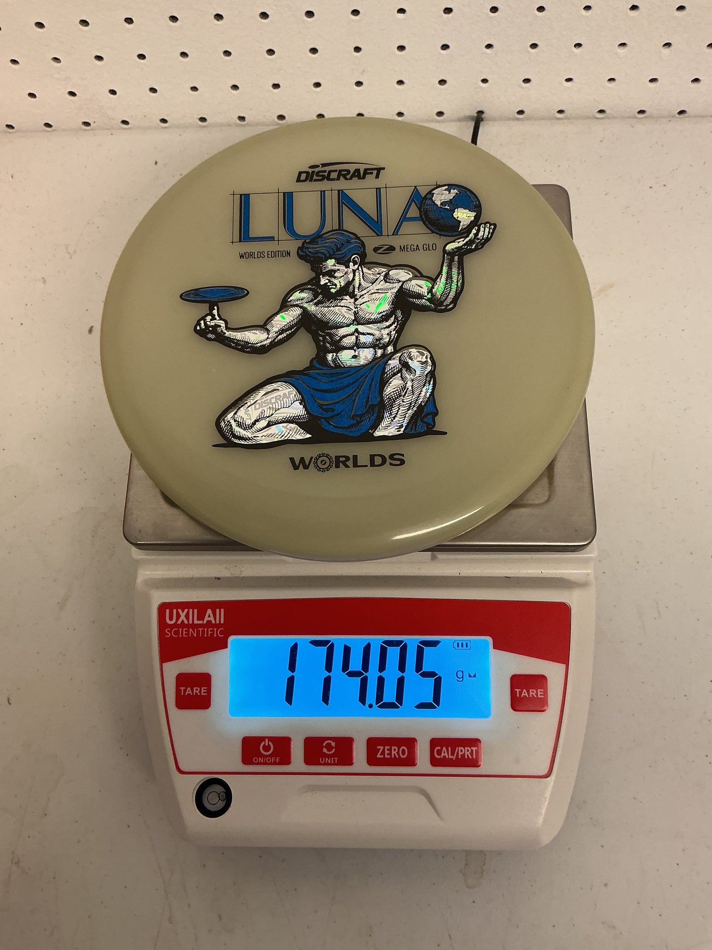 Discraft Worlds 2026 Edition Mega Glo Luna - Spirit of Detroit