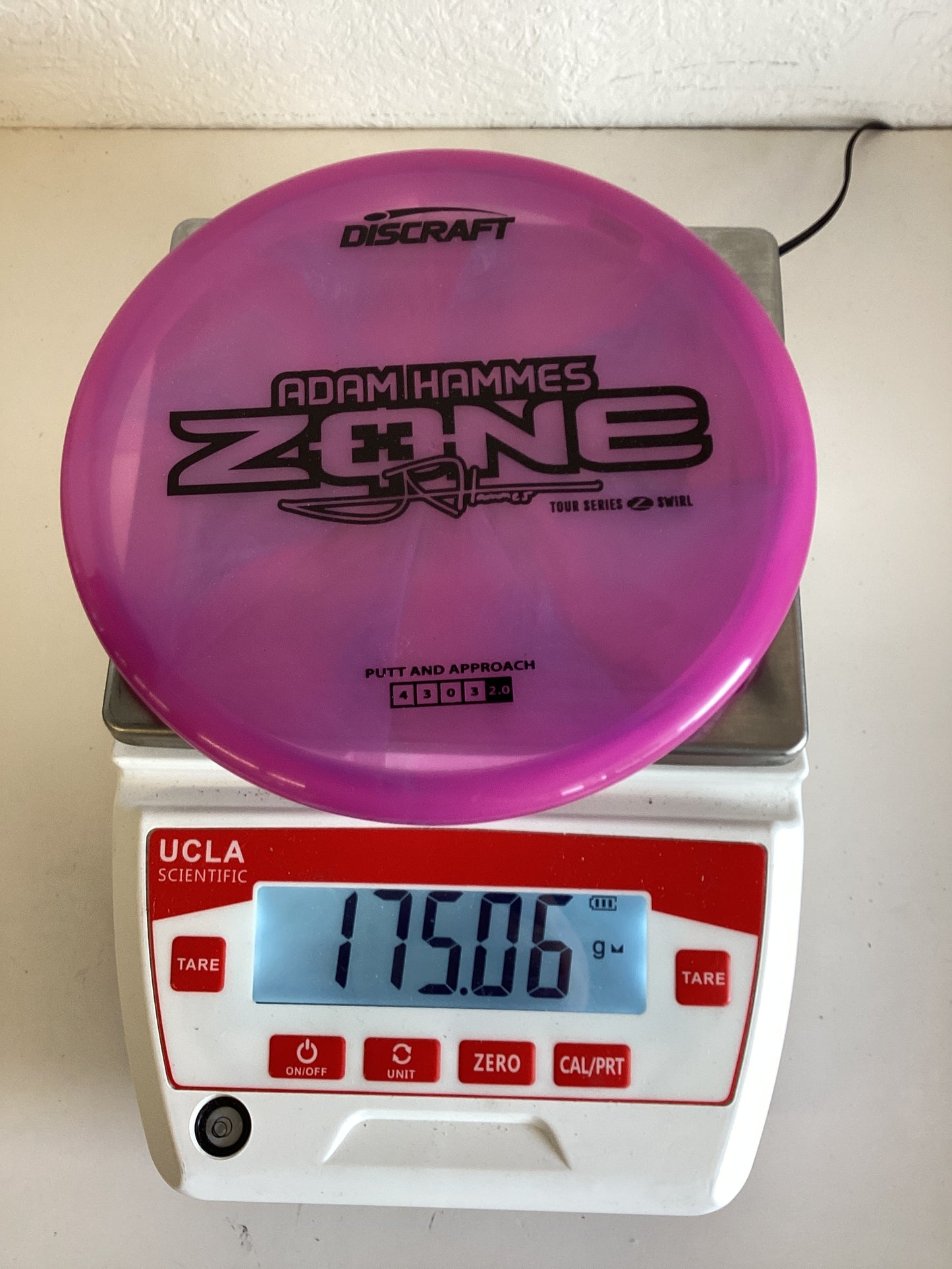 Discraft Z Swirl Zone Adam Hammes 2025 Tour Series