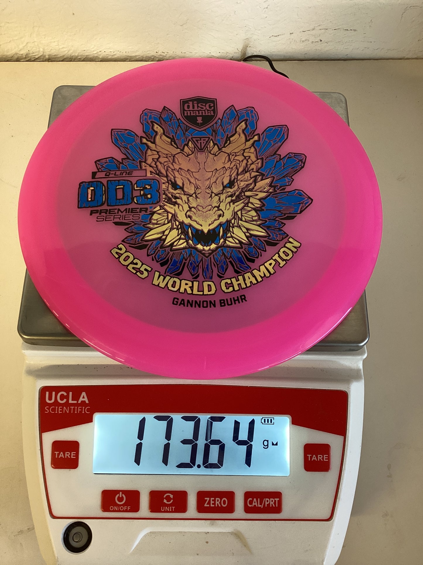Discmania Q -Line DD3 - Gannon Buhr Premier Series 2025 World Champion