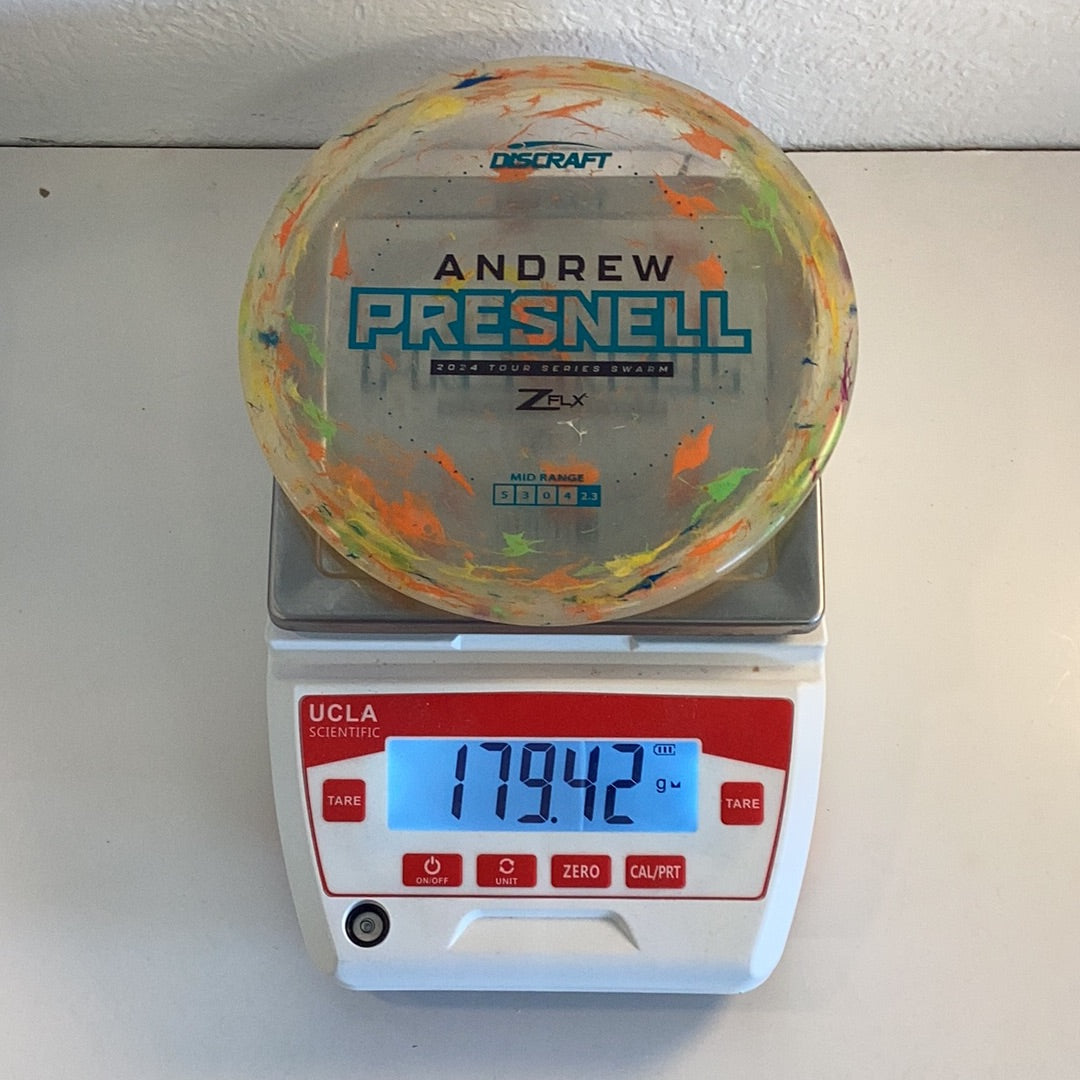 Discraft Jawbreaker Z FLX Swarm Andrew Presnell 2024 Tour Series