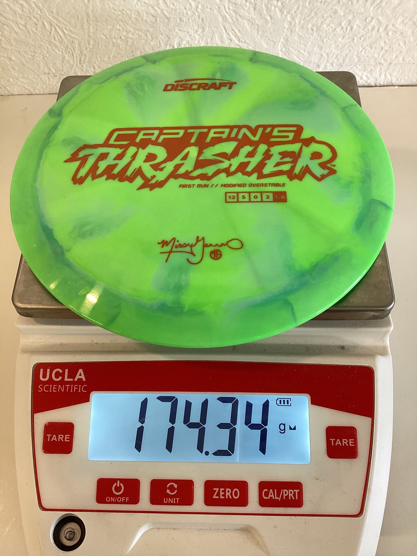 Discraft Missy Gannon Captain’s Thrasher First Run