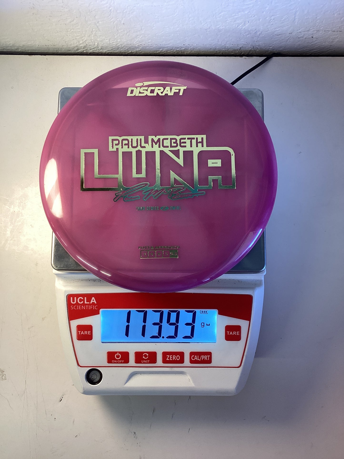 Discraft Z Swirl Luna Paul McBeth 2025 Tour Series