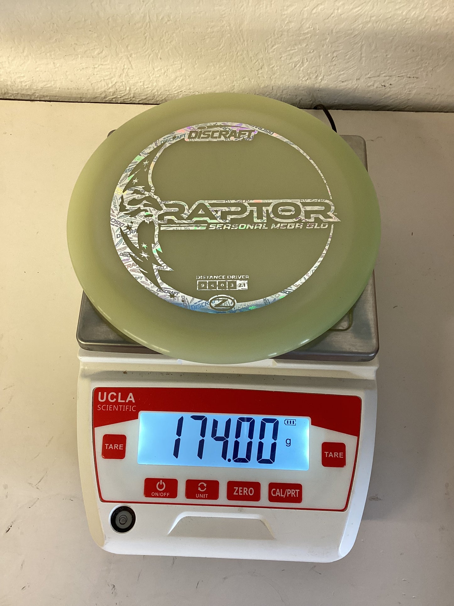 Discraft Seasonal Mega Glo Raptor