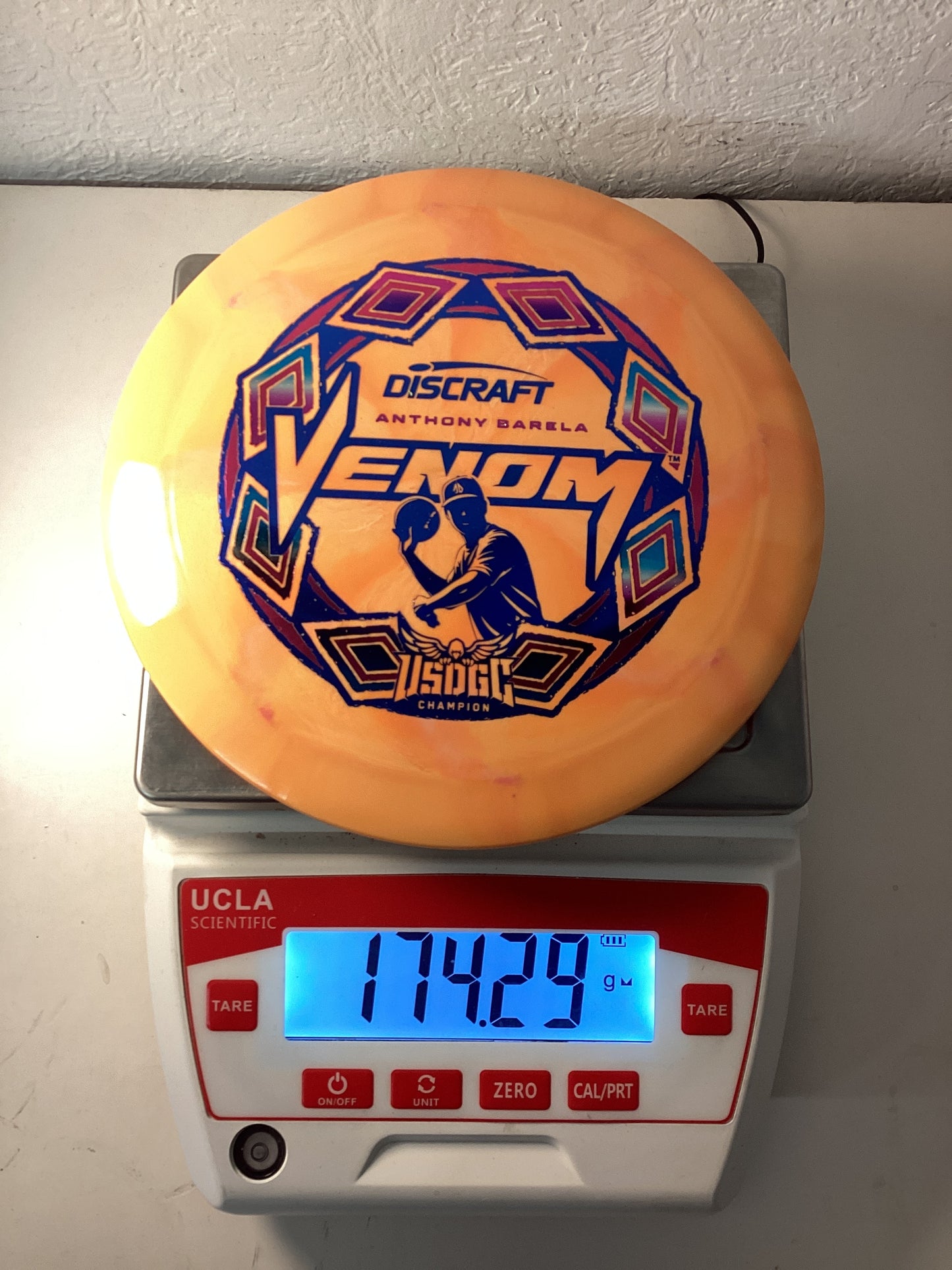 Discraft ESP Swirl Venom Anthony Barela USDCG Champion