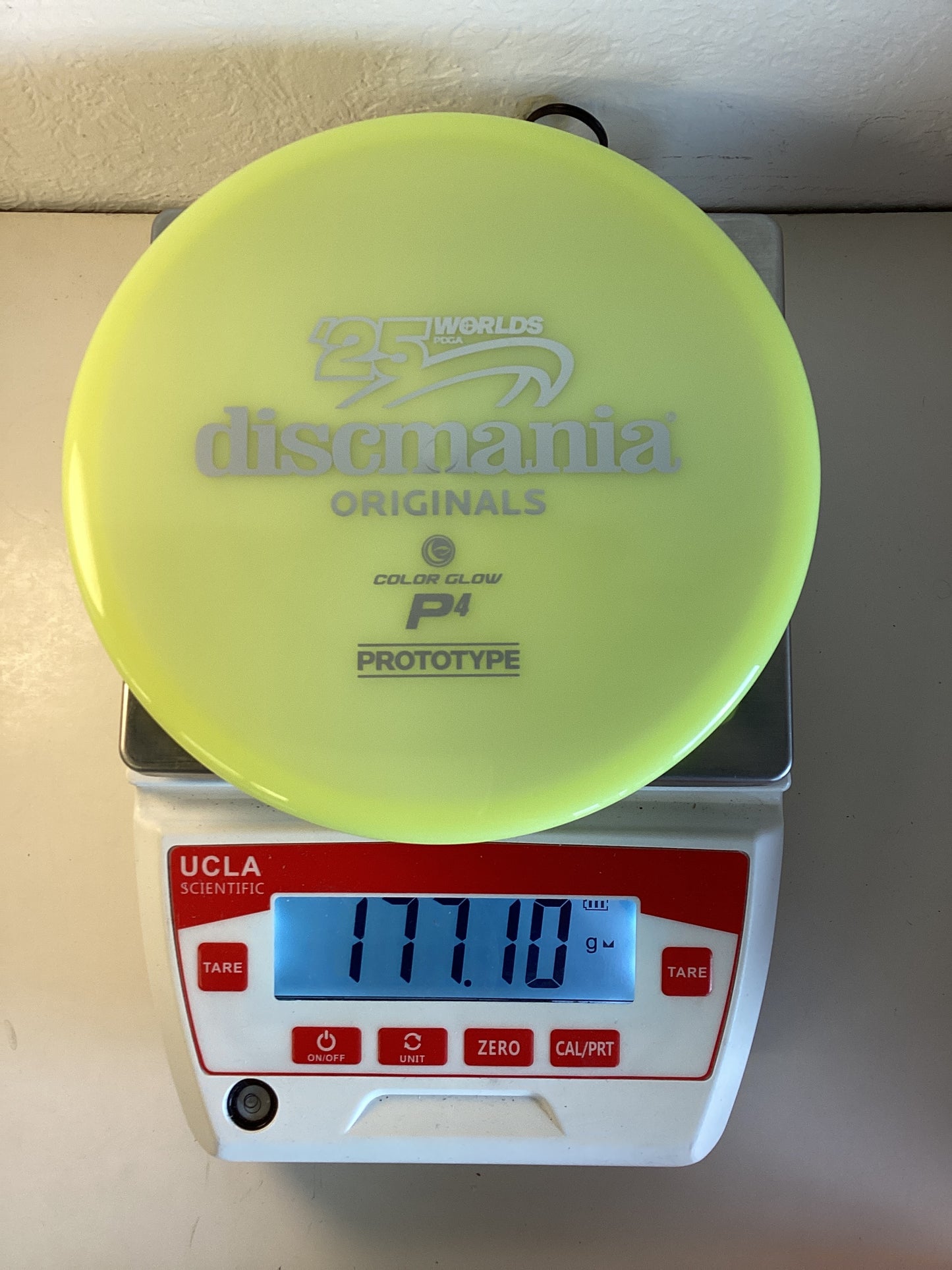 Discmania Prototype Color Glow C-Line P4 - 2025 Worlds Edition