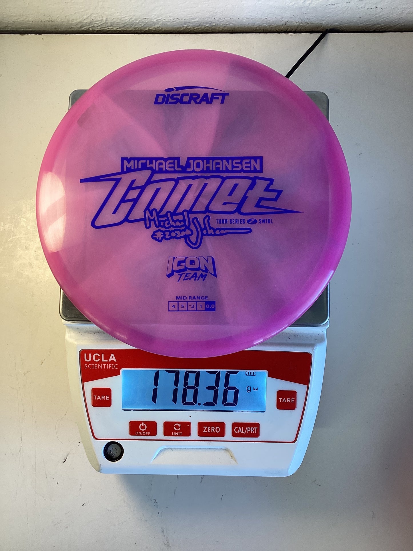 Discraft Z Swirl Comet - Michael Johansen Tour Series 2025