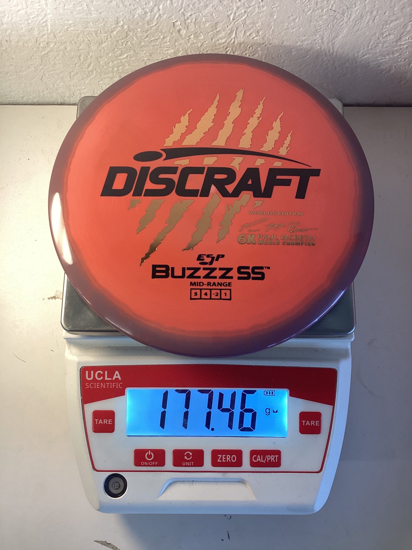 Discraft Worlds 2026 Edition ESP Buzzz SS - Paul McBeth 6-Claw