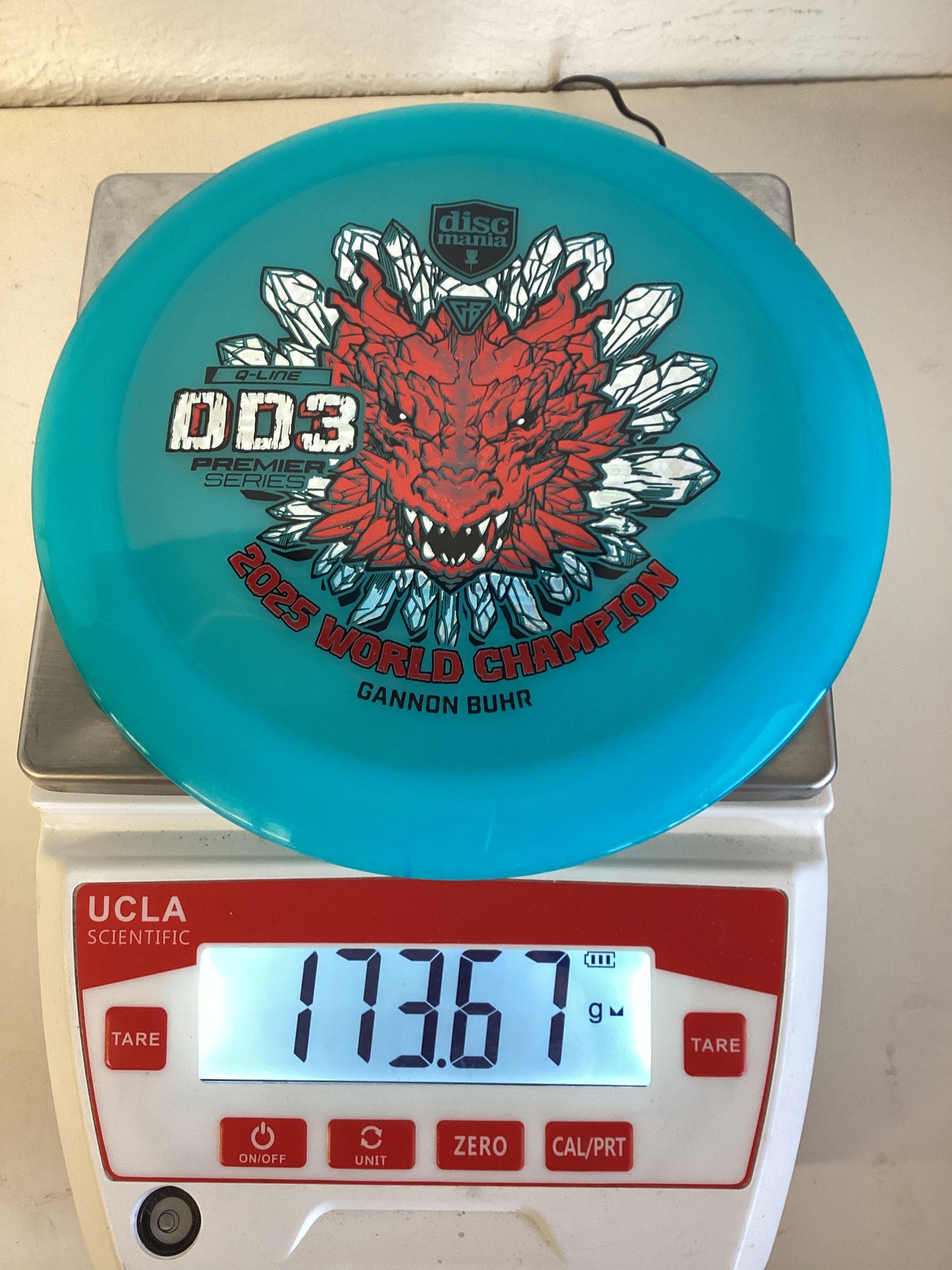 Discmania Q -Line DD3 - Gannon Buhr Premier Series 2025 World Champion