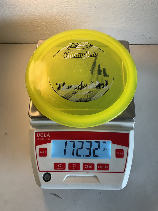 Innova-Champion-Thunderbird-Yellow-172.32g PRE-OWNED