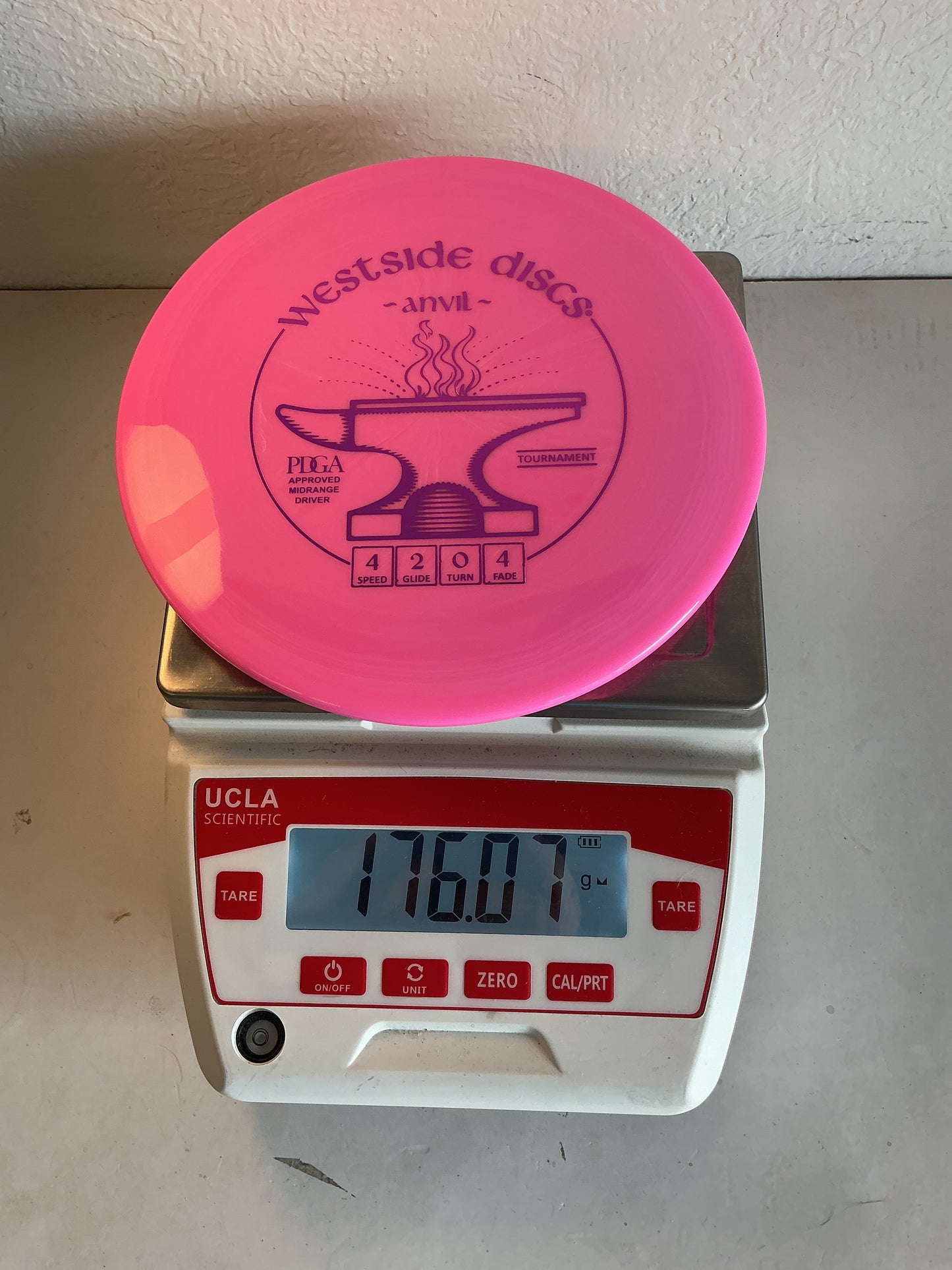 Westside Discs Tournament Anvil