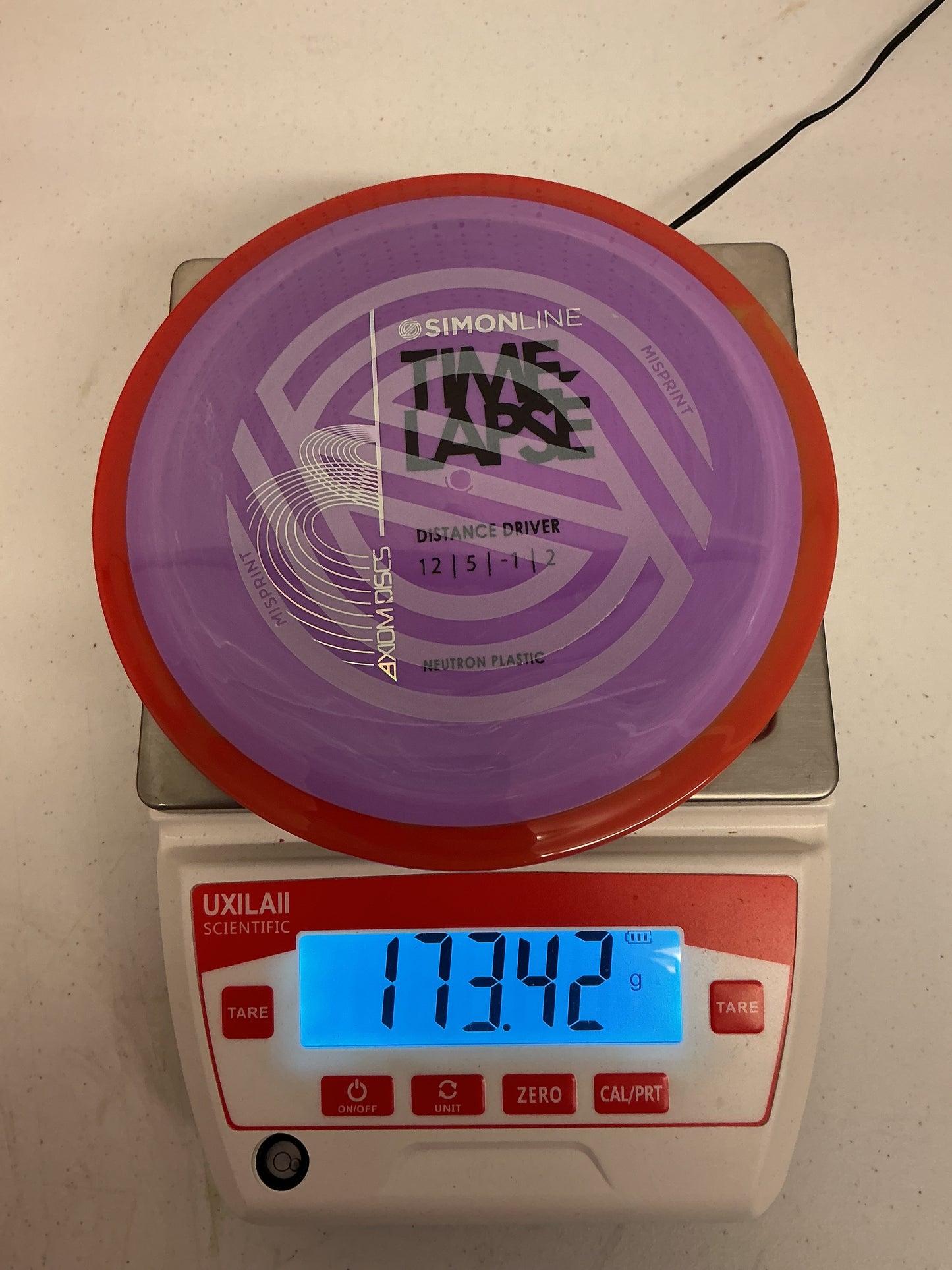 Axiom Neutron Time-Lapse (Retooled) Misprint - Simon Line Misprint Stamp