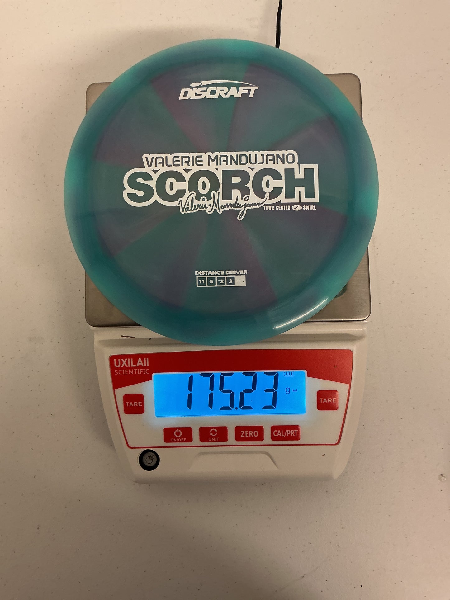 Discraft Z Swirl Scorch Valerie Mandujano 2025 Tour Series