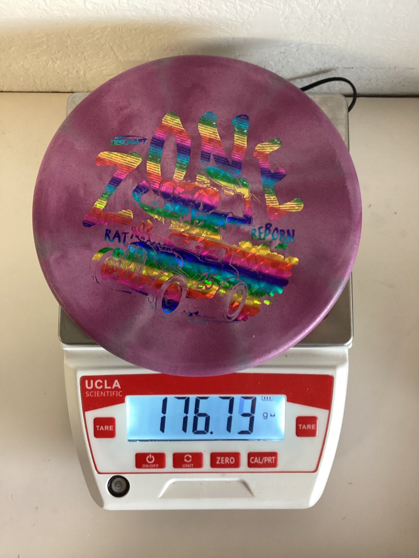 Discraft Rubber Blend Swirl (8-hole) Zone - 2025 Ledgestone Edition
