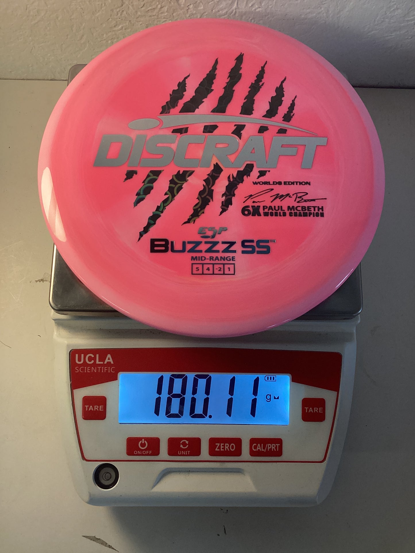 Discraft Worlds 2026 Edition ESP Buzzz SS - Paul McBeth 6-Claw