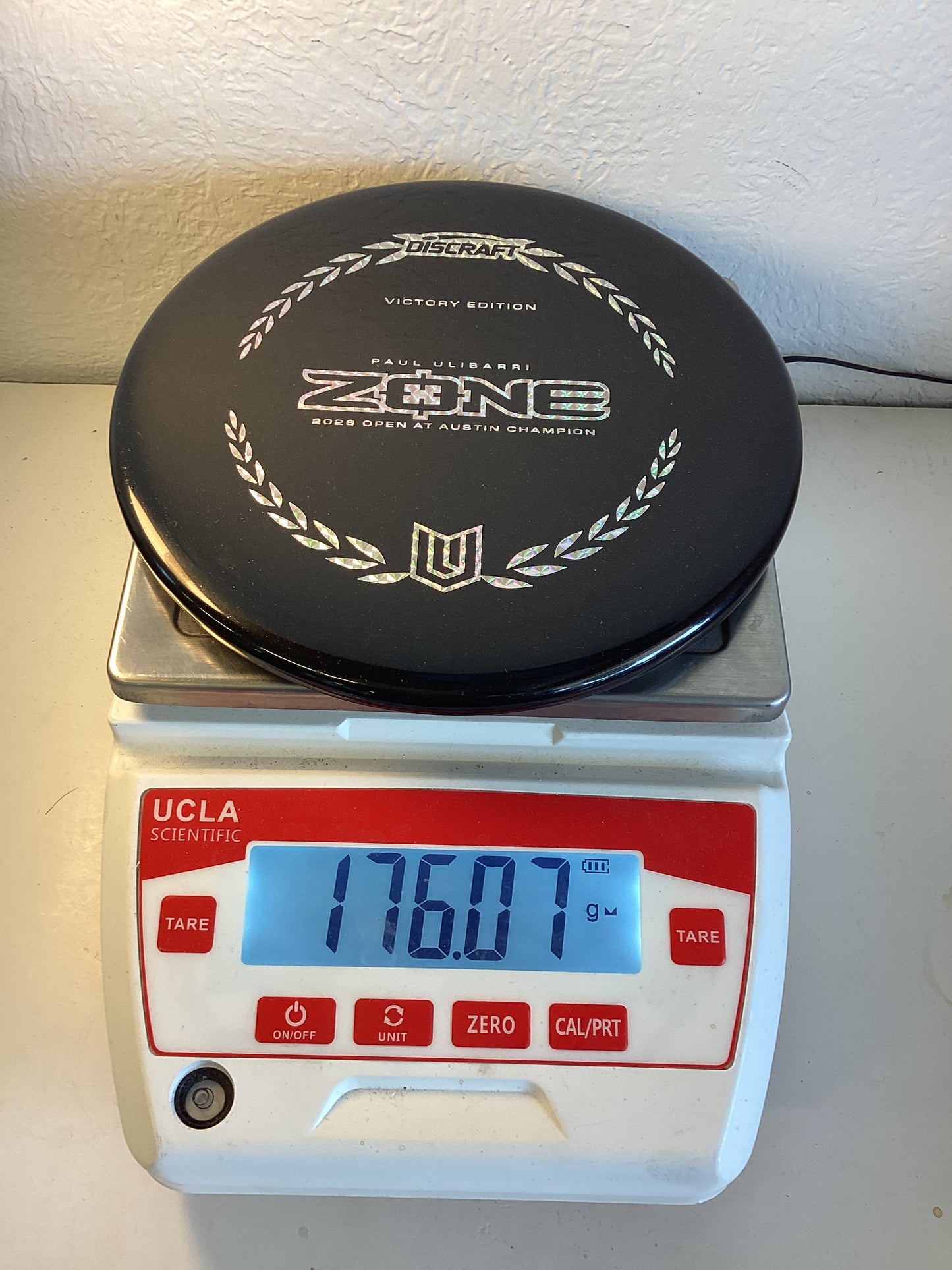 Discraft Victory Edition Zone - Paul Ulibarri 2026 Open at Austin