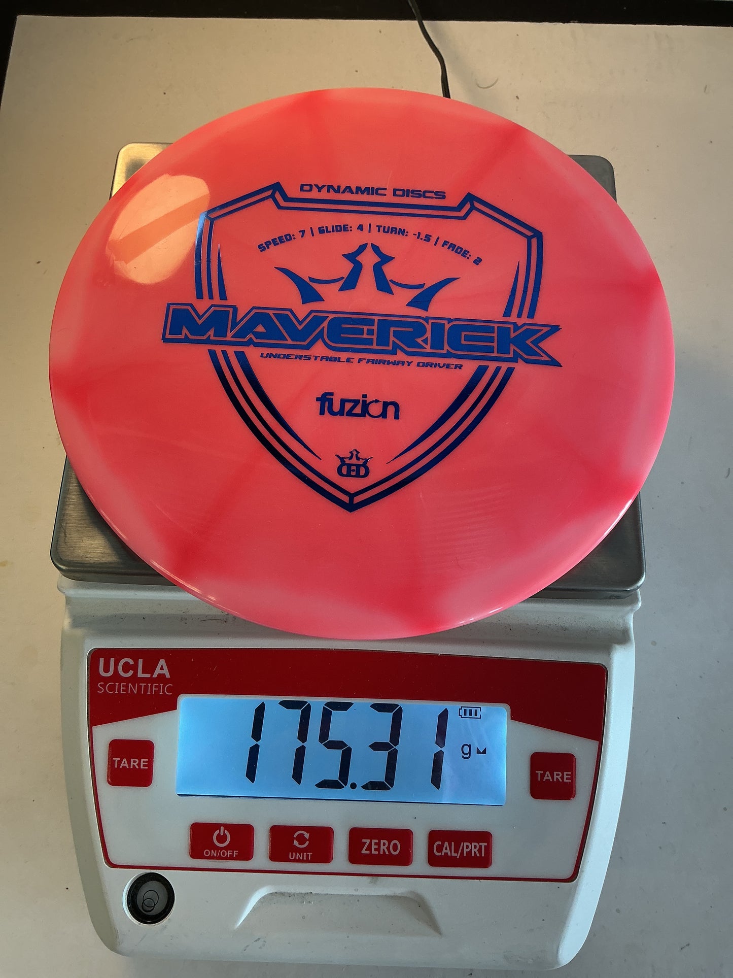 Dynamic Discs Fuzion Burst Maverick