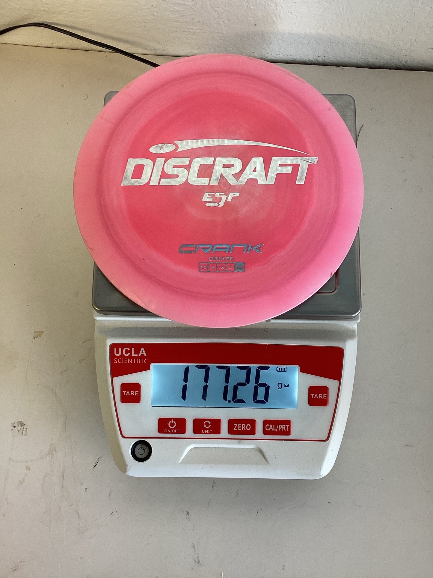 Discraft-ESP-Crank-Pink-177.26g PRE-OWNED