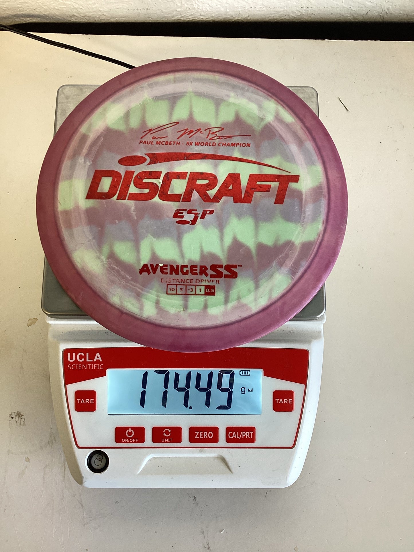 Discraft ESP Avenger SS-174.49g PRE-OWNED